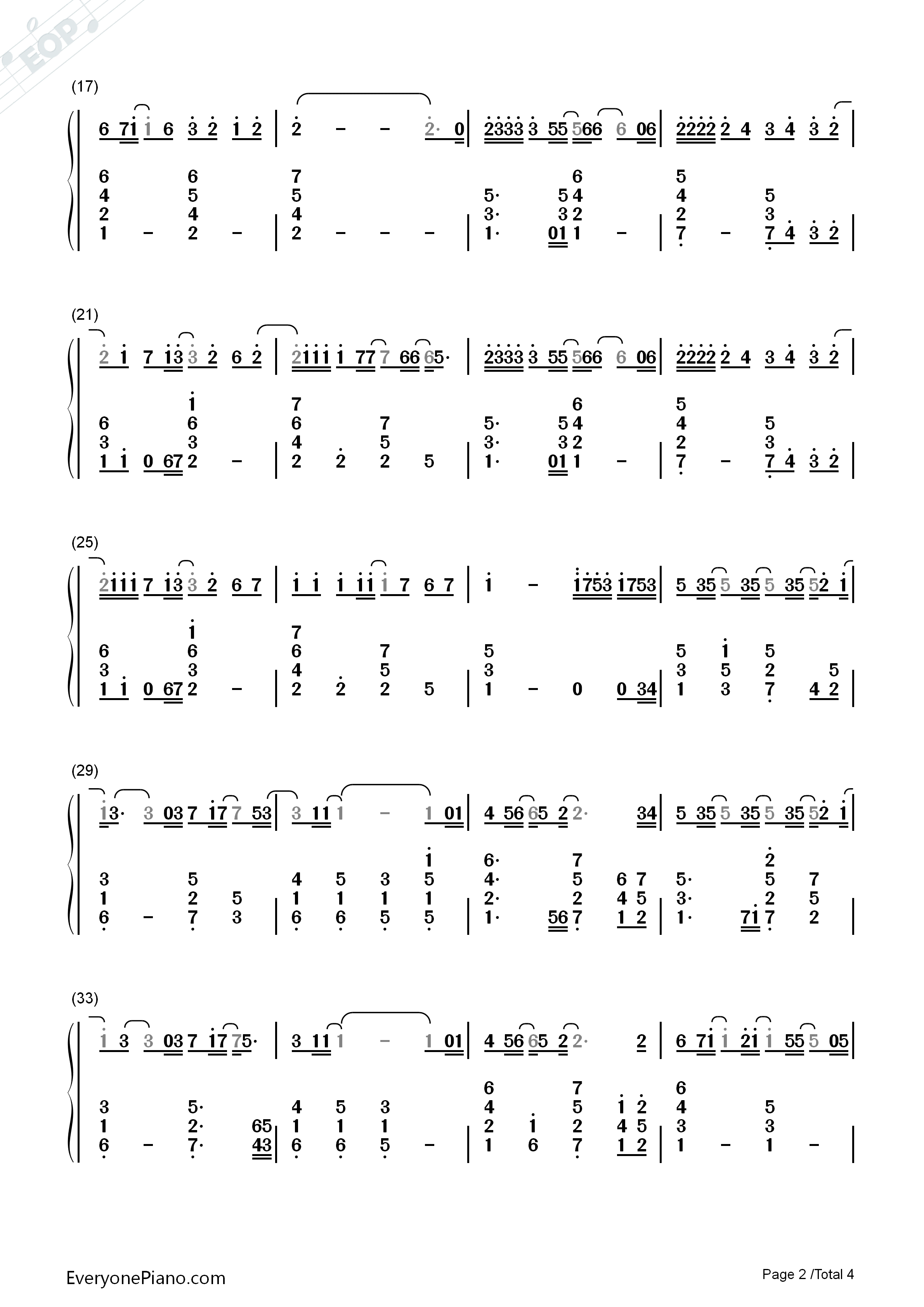 Nothing's_Gonna_Change_My_Love_for_You钢琴简谱_George_Benson演唱