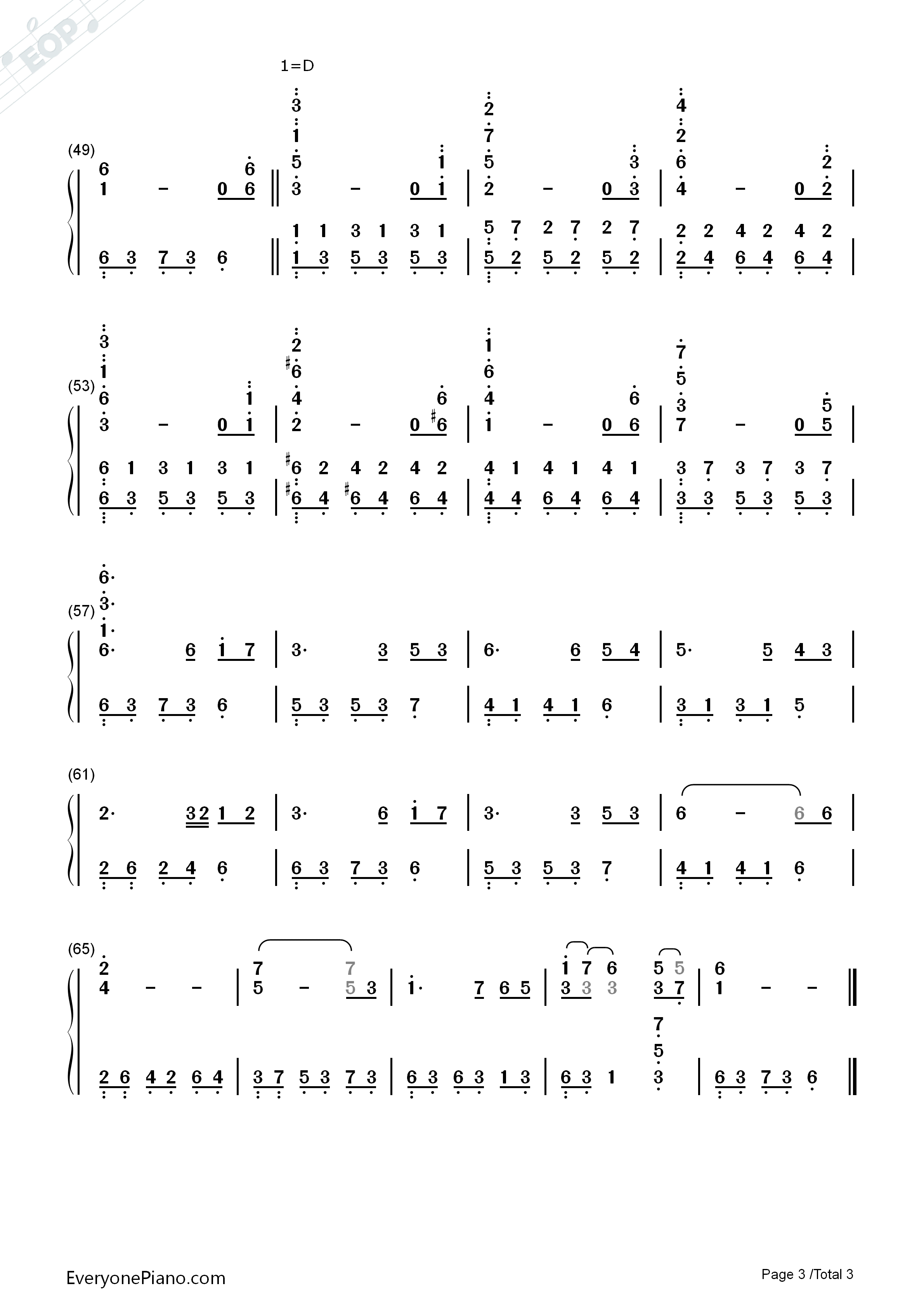 A_Time_For_Us钢琴简谱_Andy_Williams演唱