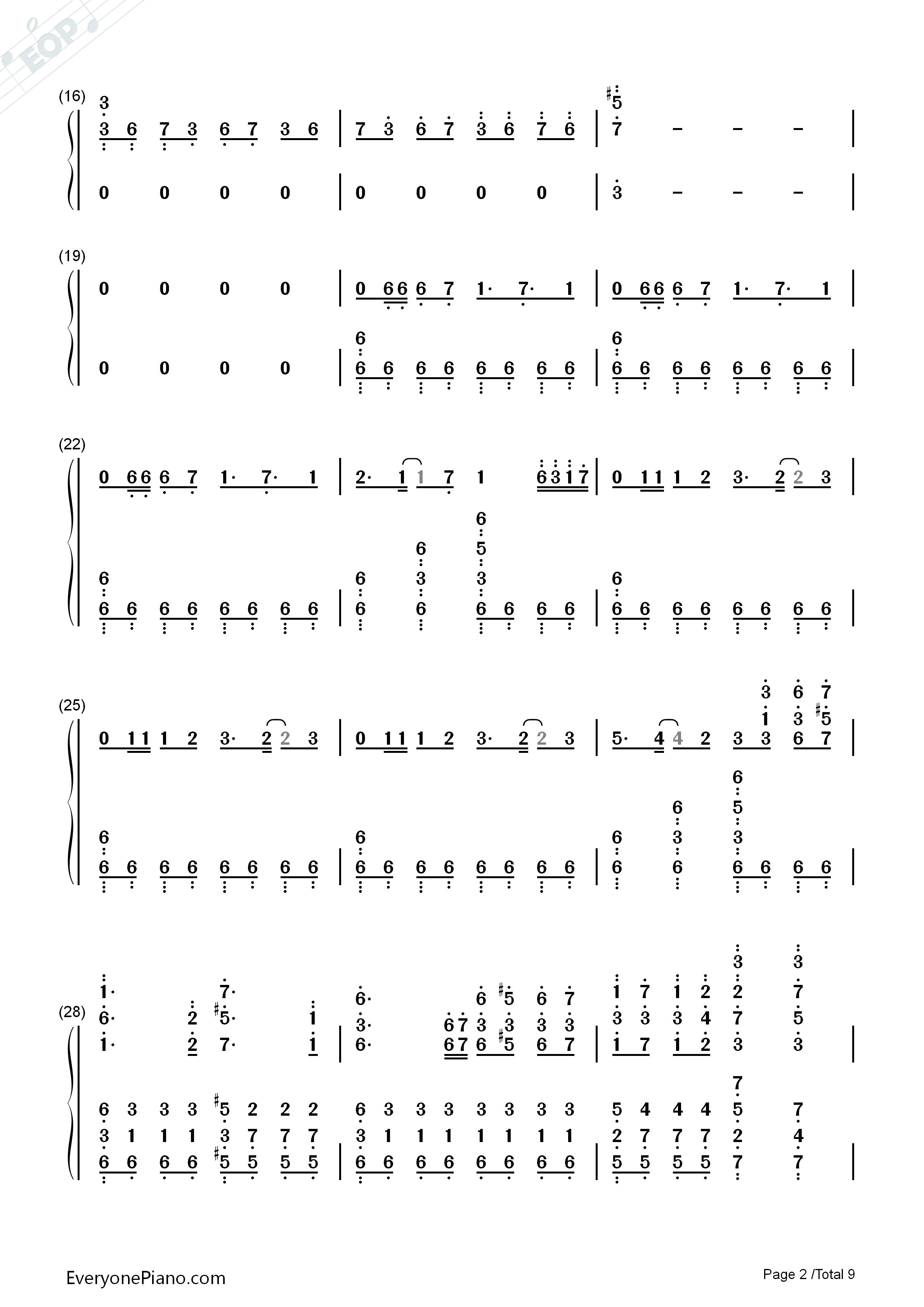 劲乐团V3钢琴简谱_BeautifulDay演唱