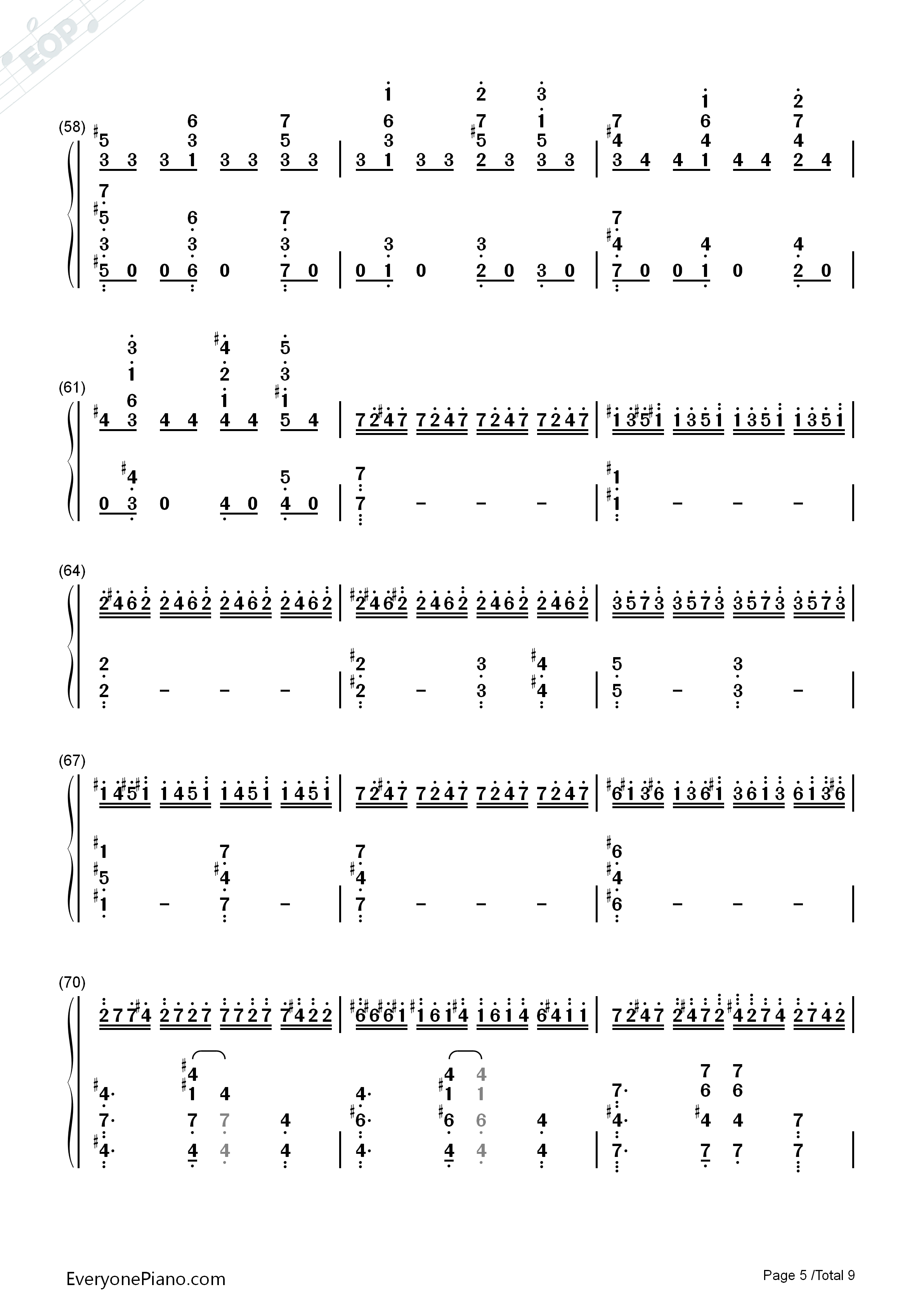 劲乐团V3钢琴简谱_BeautifulDay演唱