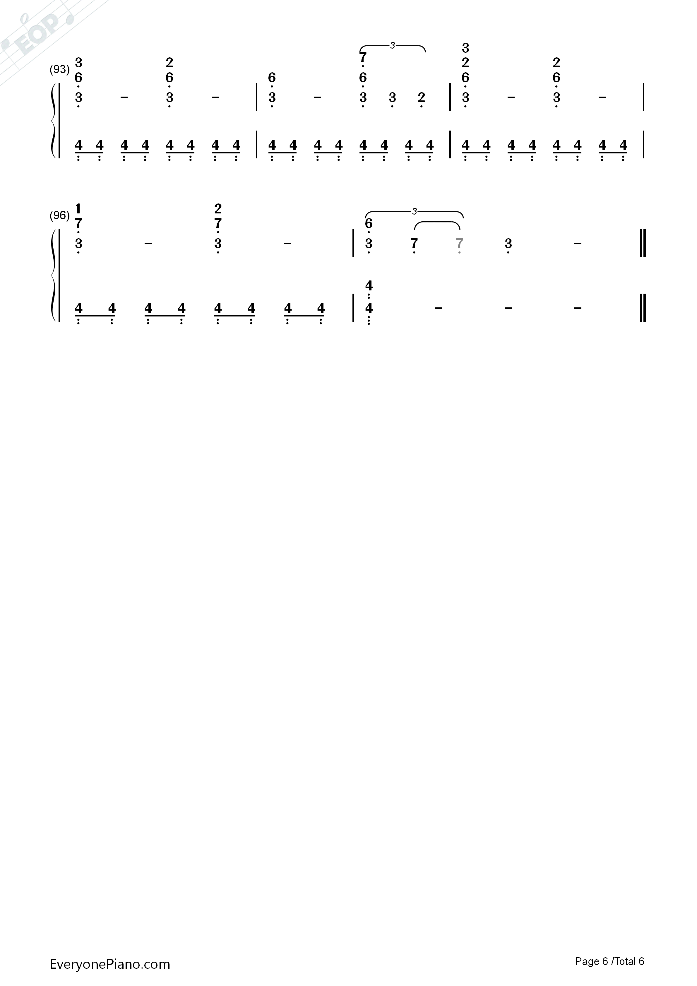 Forbidden_Colours钢琴简谱_坂本龙一演唱