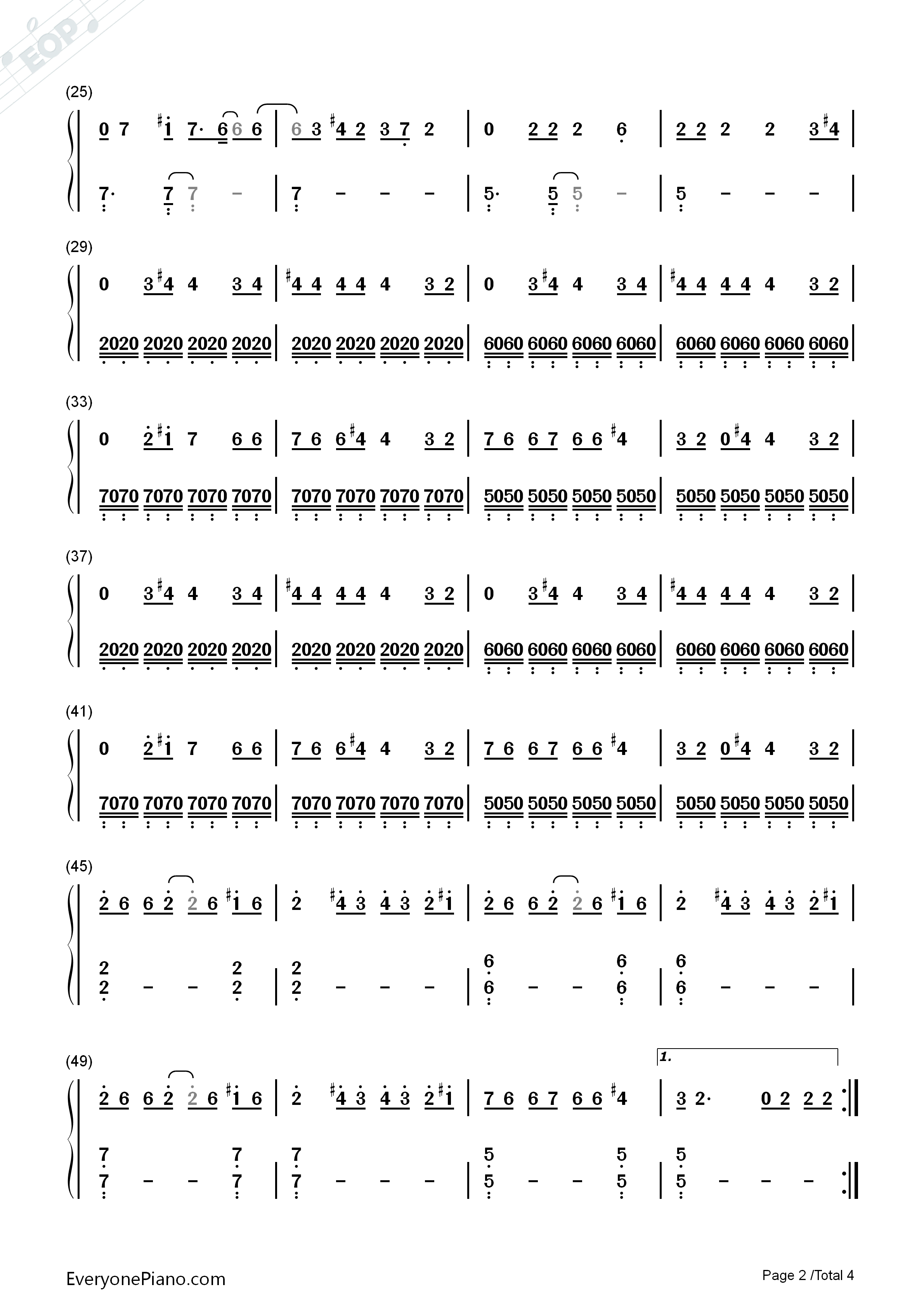 Feel_Good钢琴简谱_Gryffin_ft._Illenium演唱