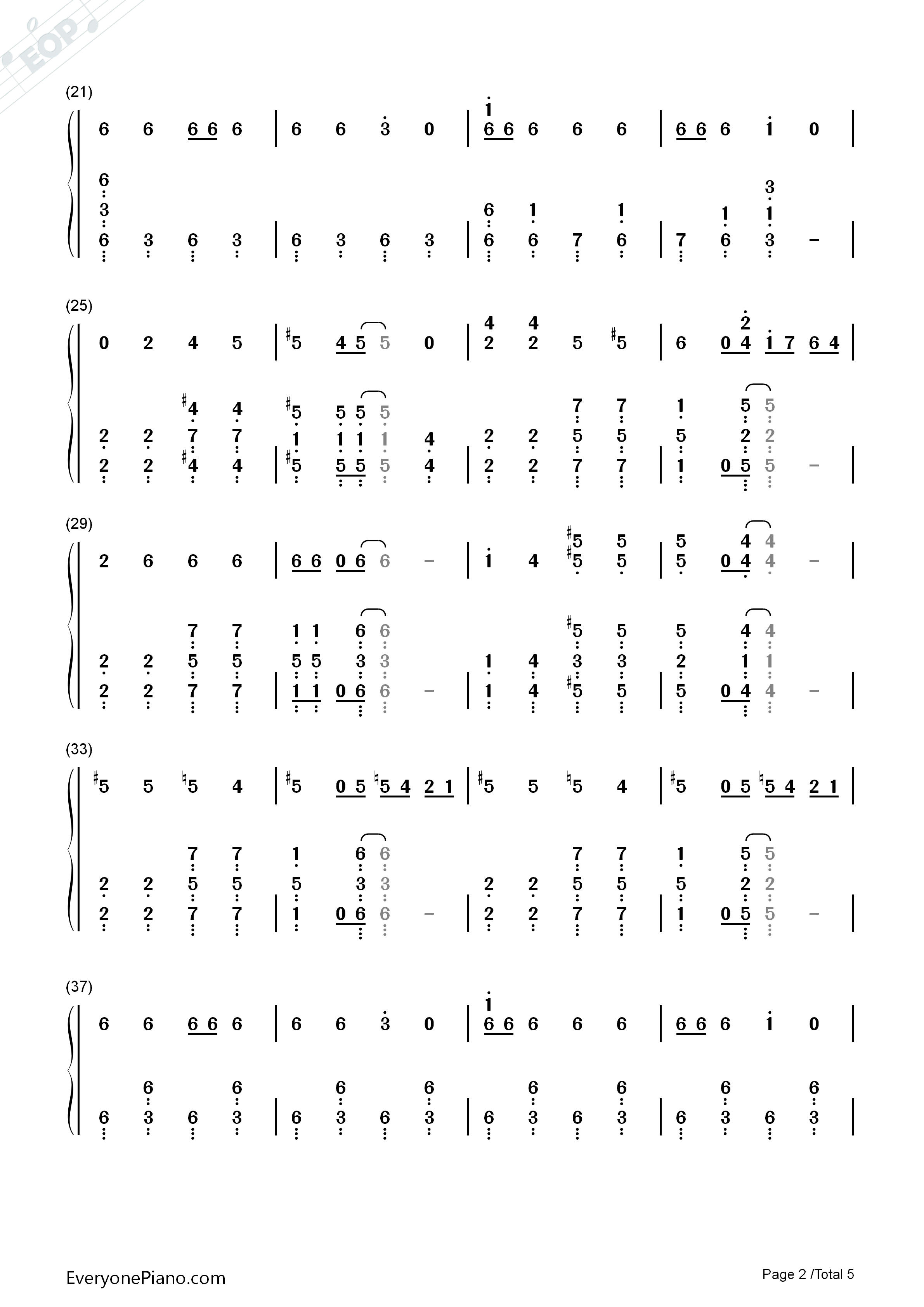 Los!_Los!_Los!钢琴简谱_谭雅•提古雷查夫（CV：悠木碧）演唱