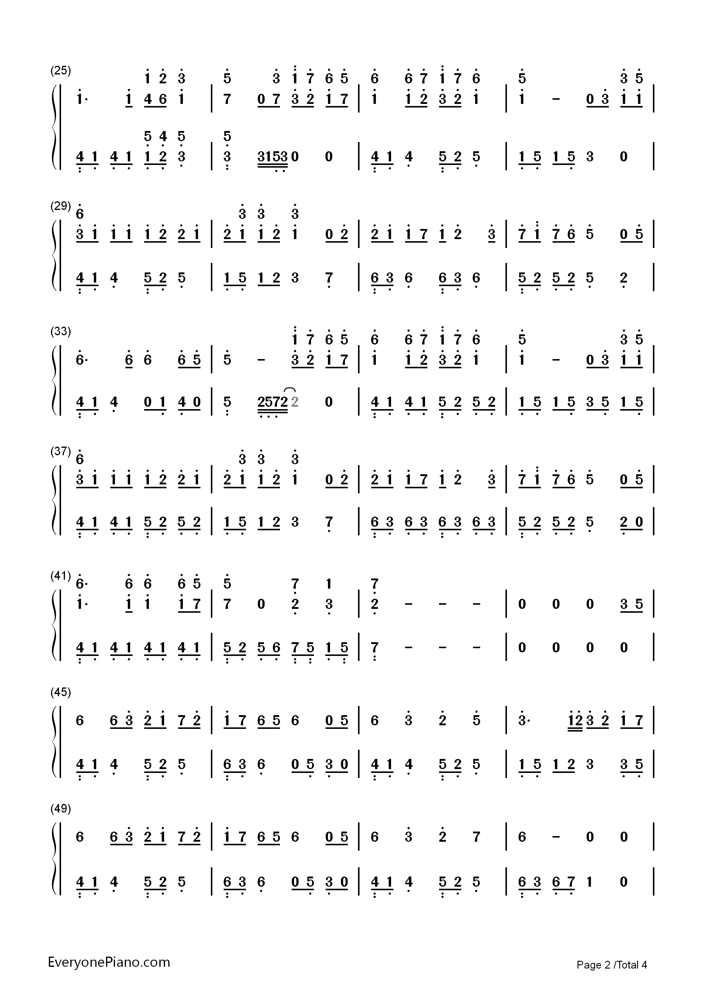 眉间雪钢琴简谱_晴愔演唱