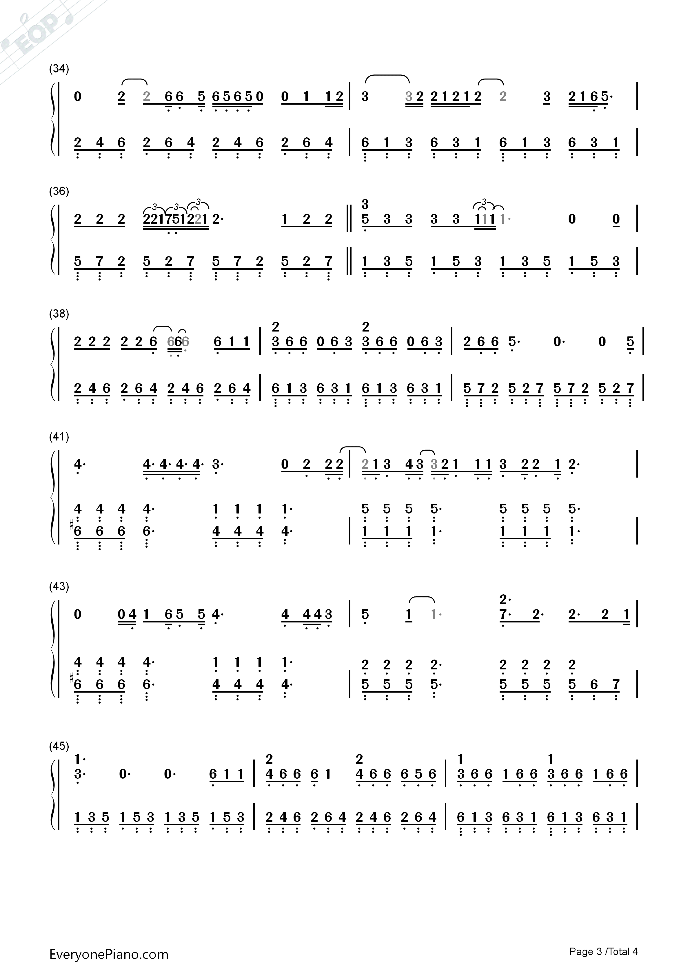 Love_on_the_Brain钢琴简谱_Rihanna演唱