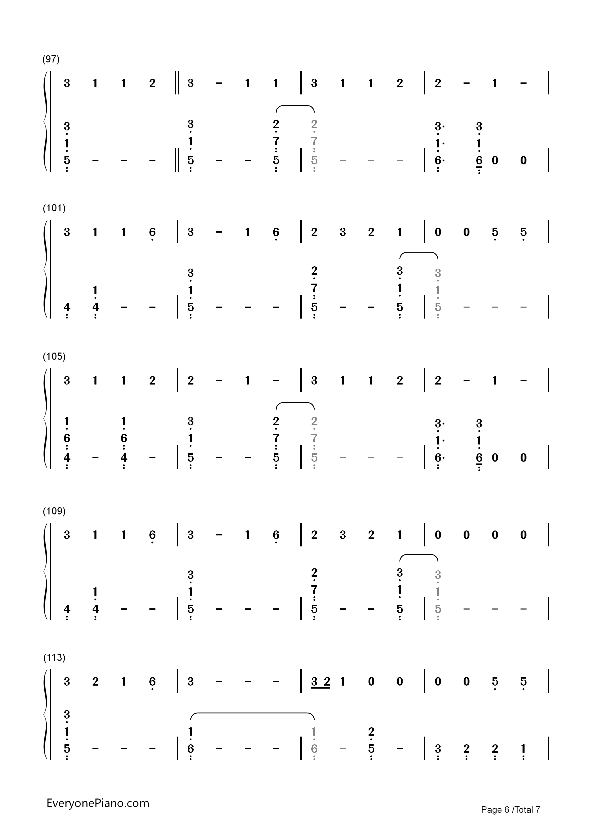 Body_Like_a_Back_Road钢琴简谱_Sam_Hunt演唱