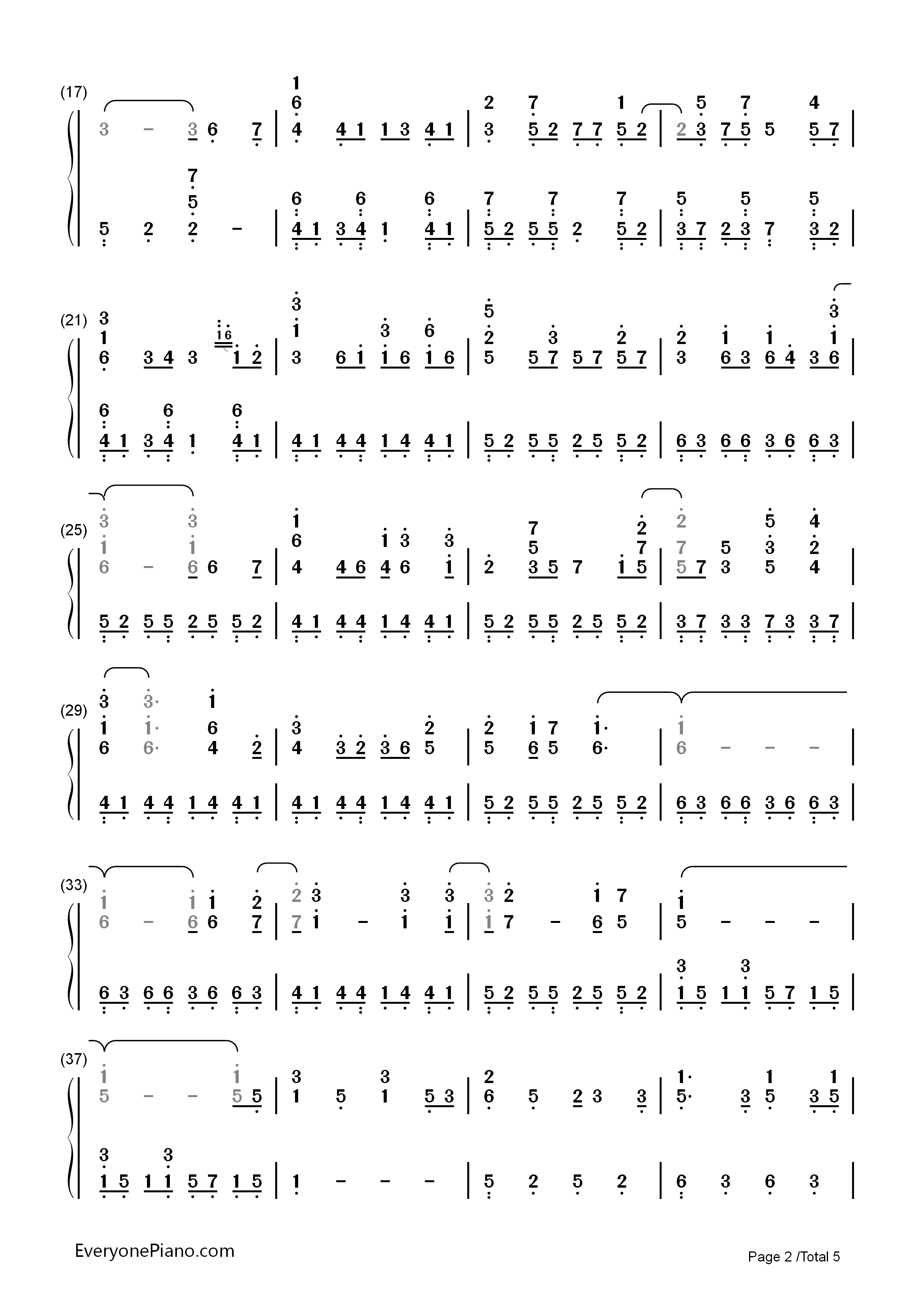 樱花樱花想见你钢琴简谱_RSP演唱