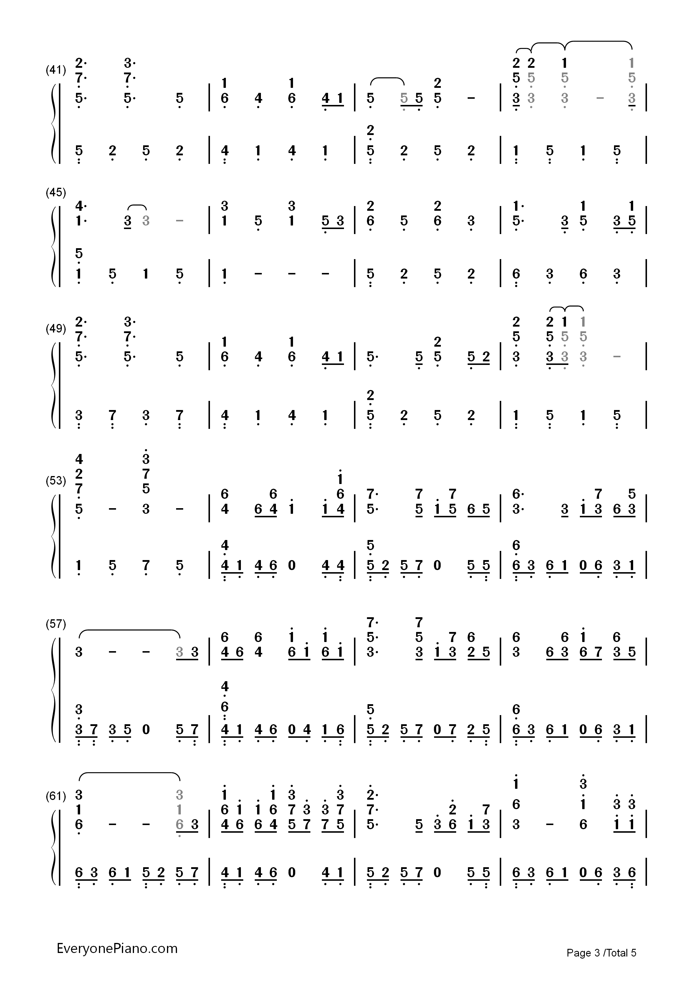 樱花樱花想见你钢琴简谱_RSP演唱