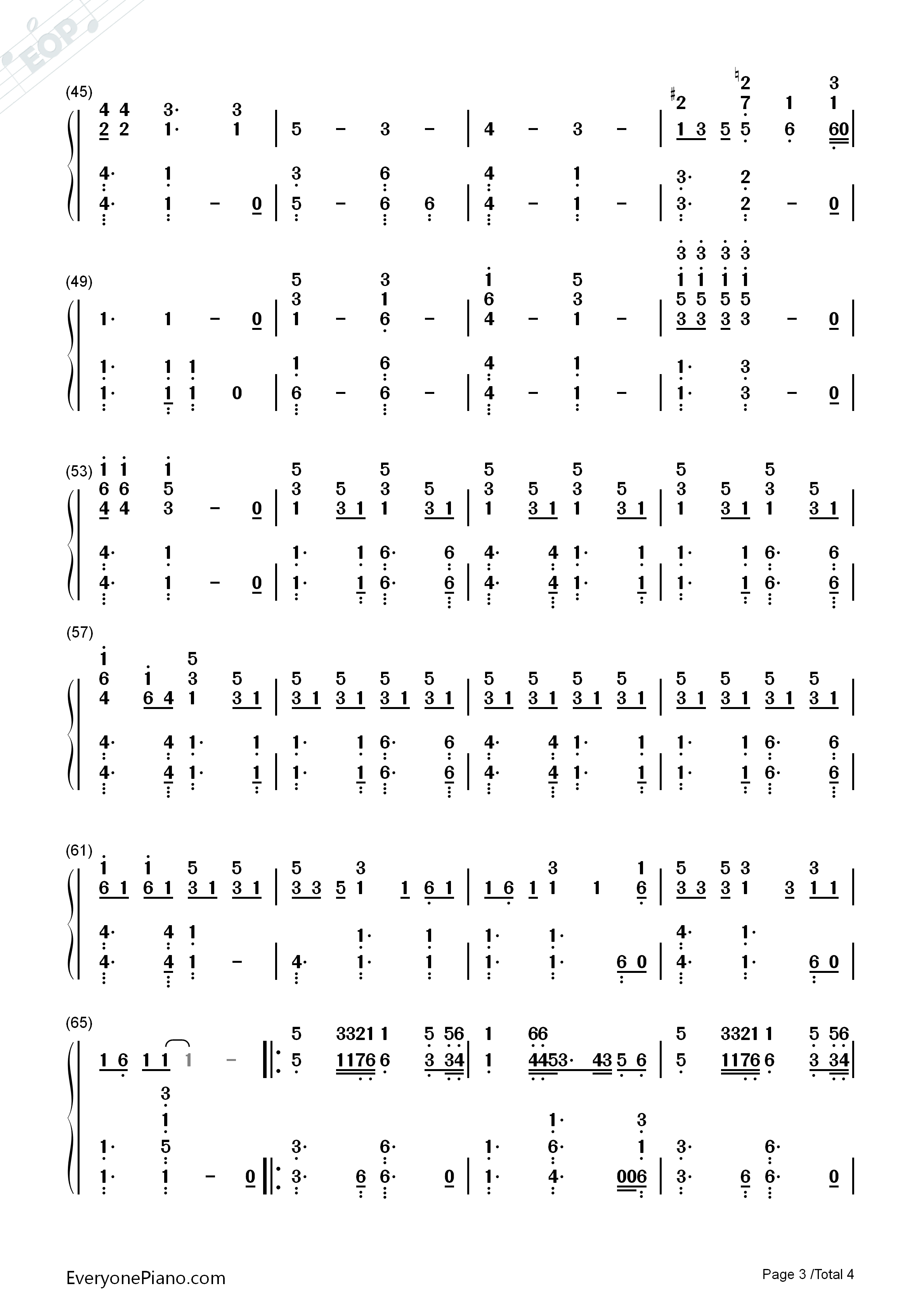 Same_Love钢琴简谱_Macklemore_&_Ryan_Lewis演唱