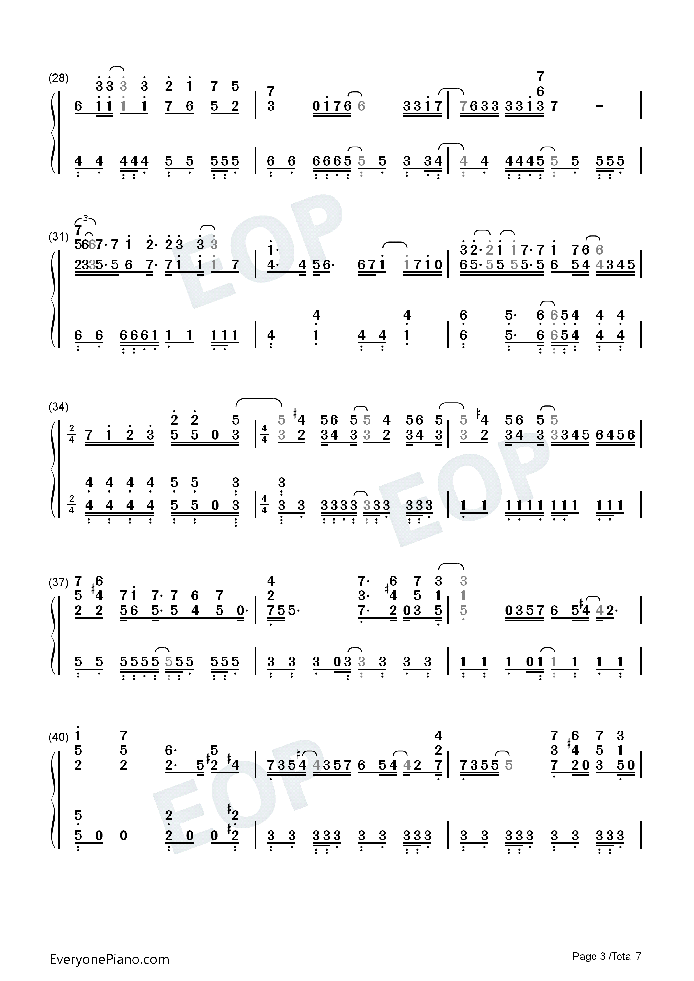 Date_A_Live钢琴简谱_Sweet_Arms演唱