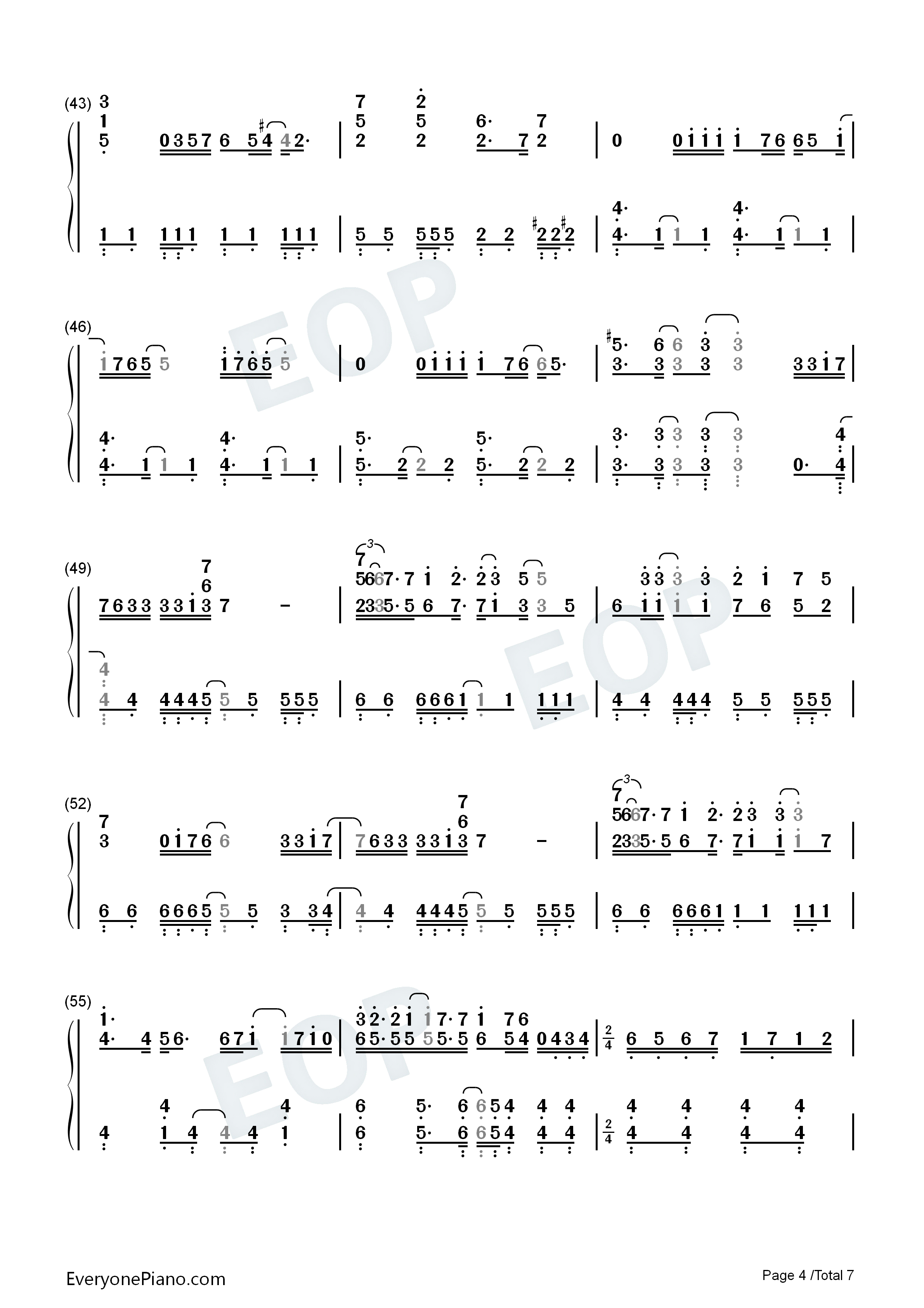 Date_A_Live钢琴简谱_Sweet_Arms演唱