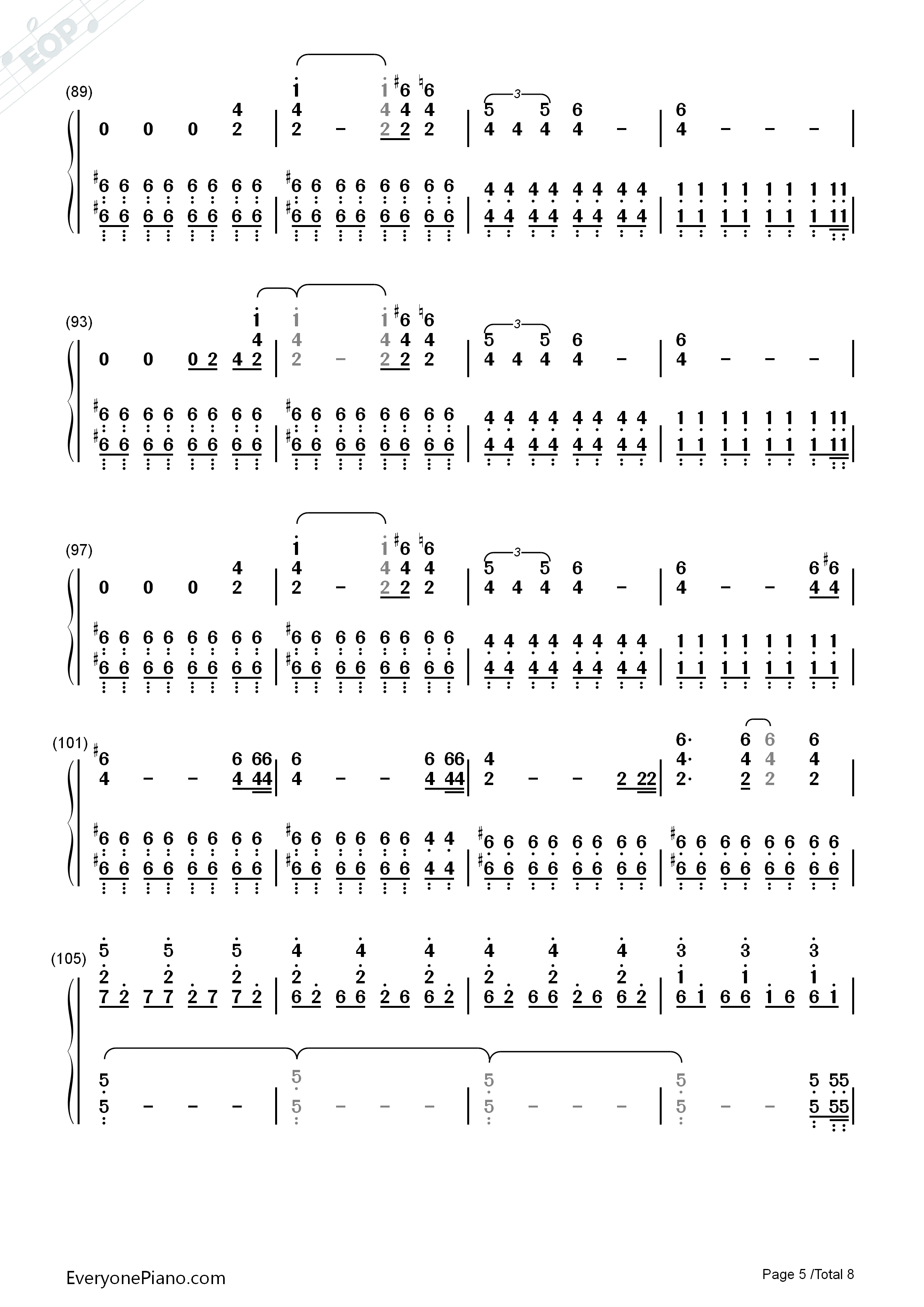 Clocks钢琴简谱_Coldplay演唱