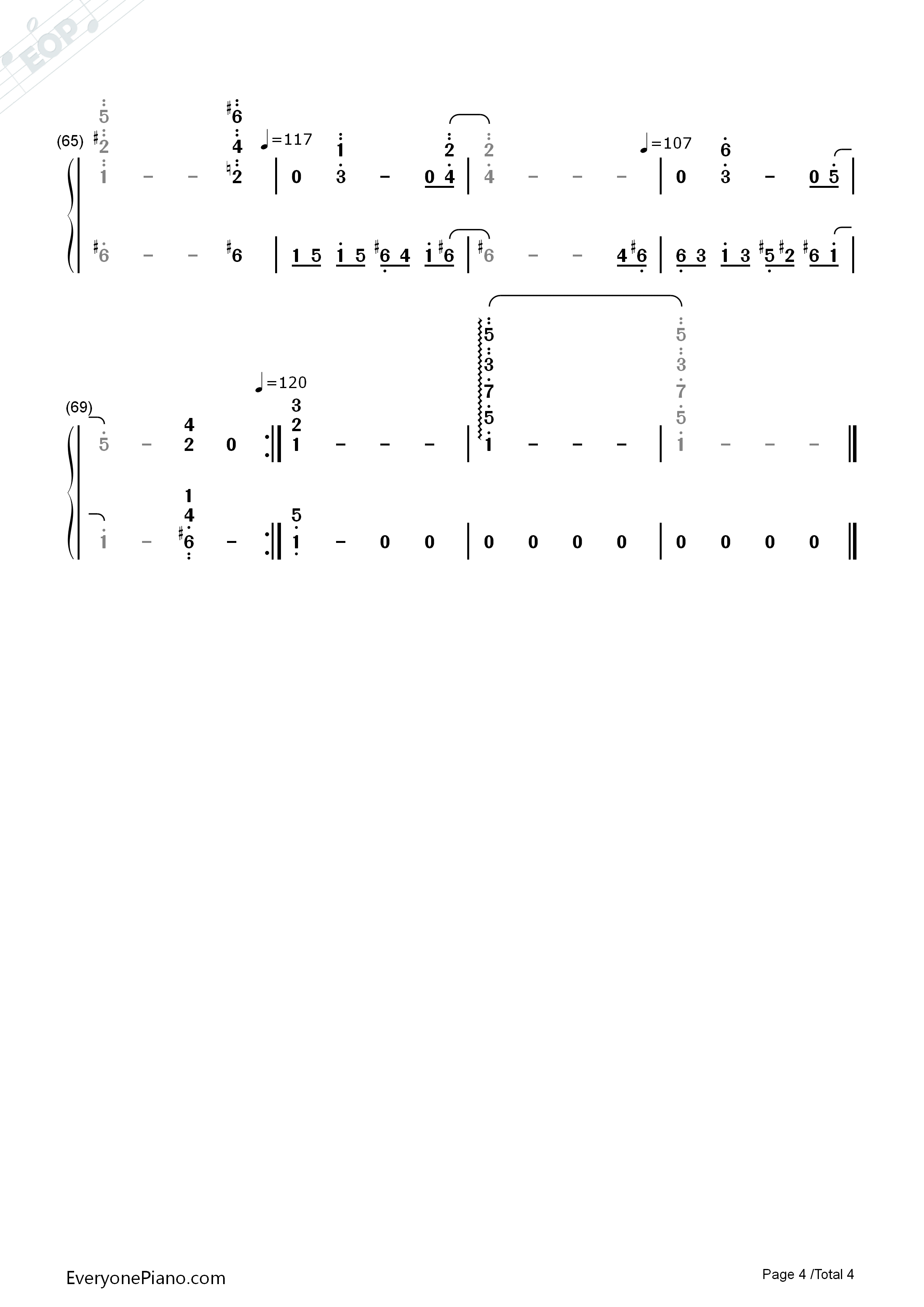 こんなに近くで钢琴简谱_Crystal_Kay演唱