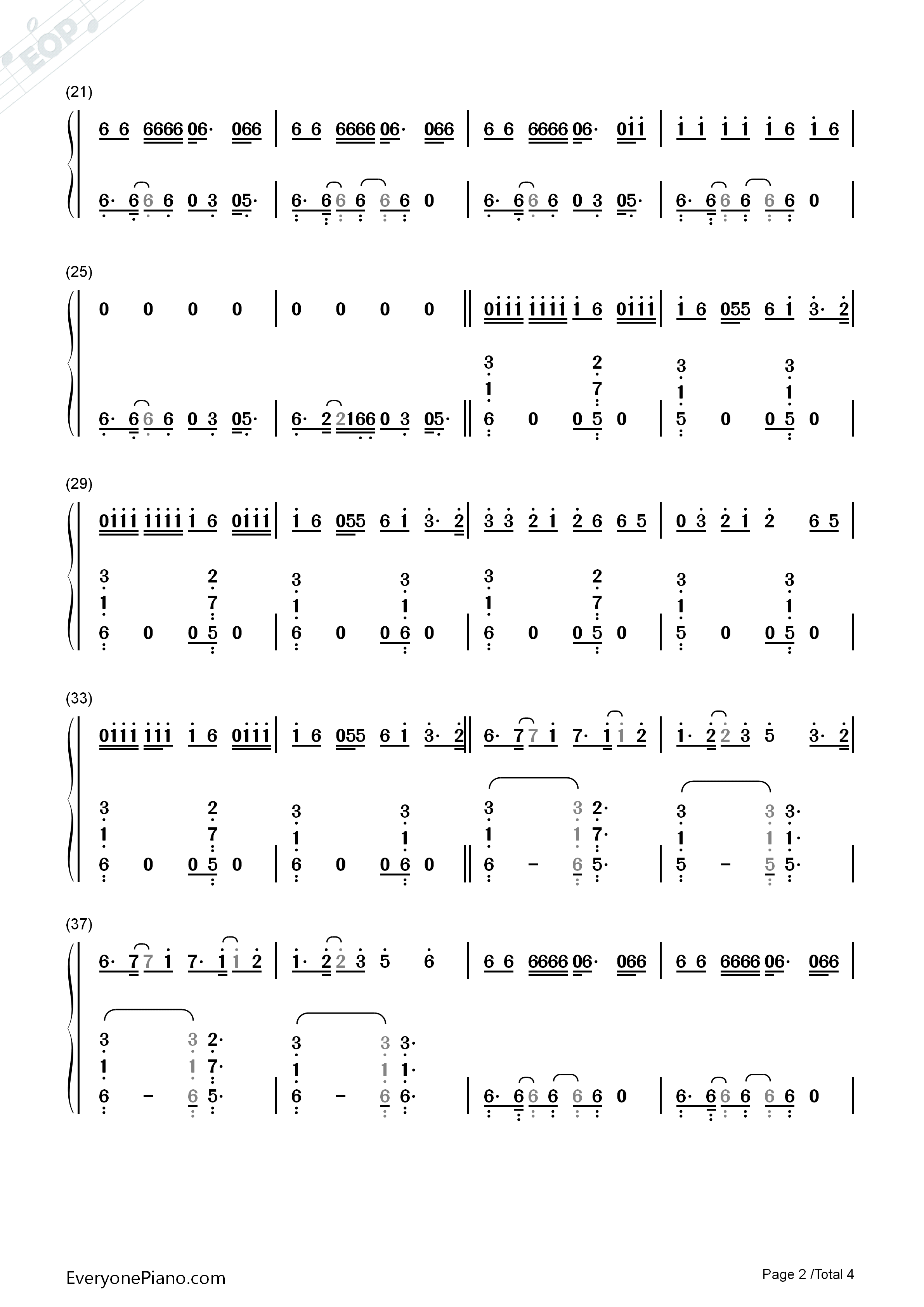 Problem钢琴简谱_Ariana_Grande演唱