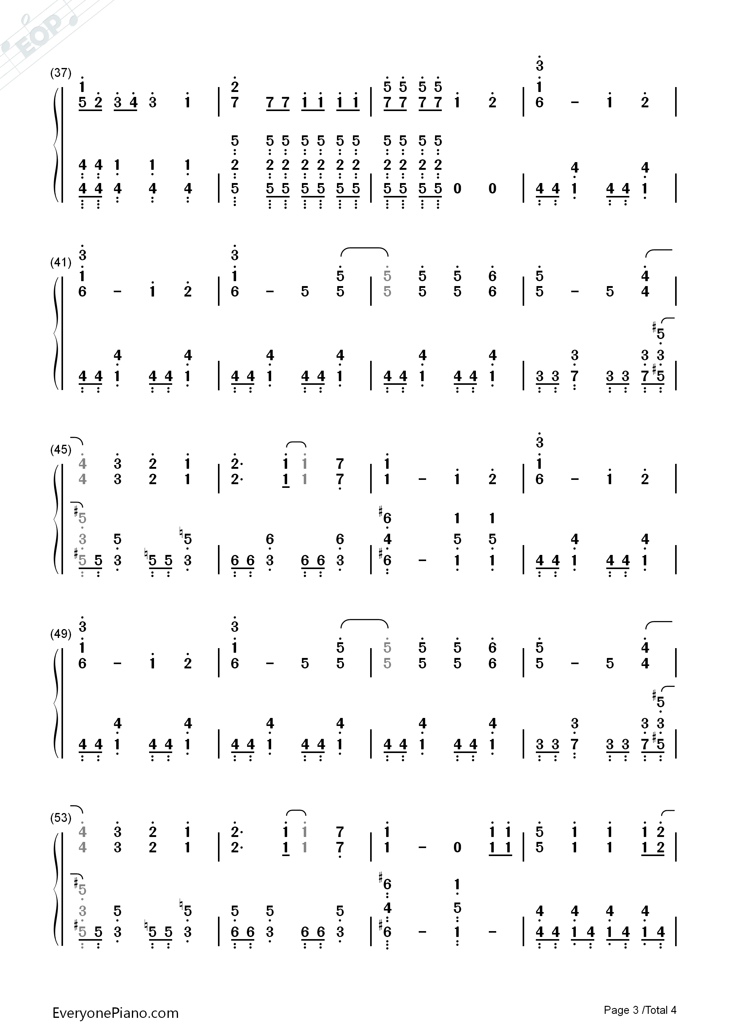 カナデアイ钢琴简谱_イトヲカシ（伊东歌词太郎）演唱