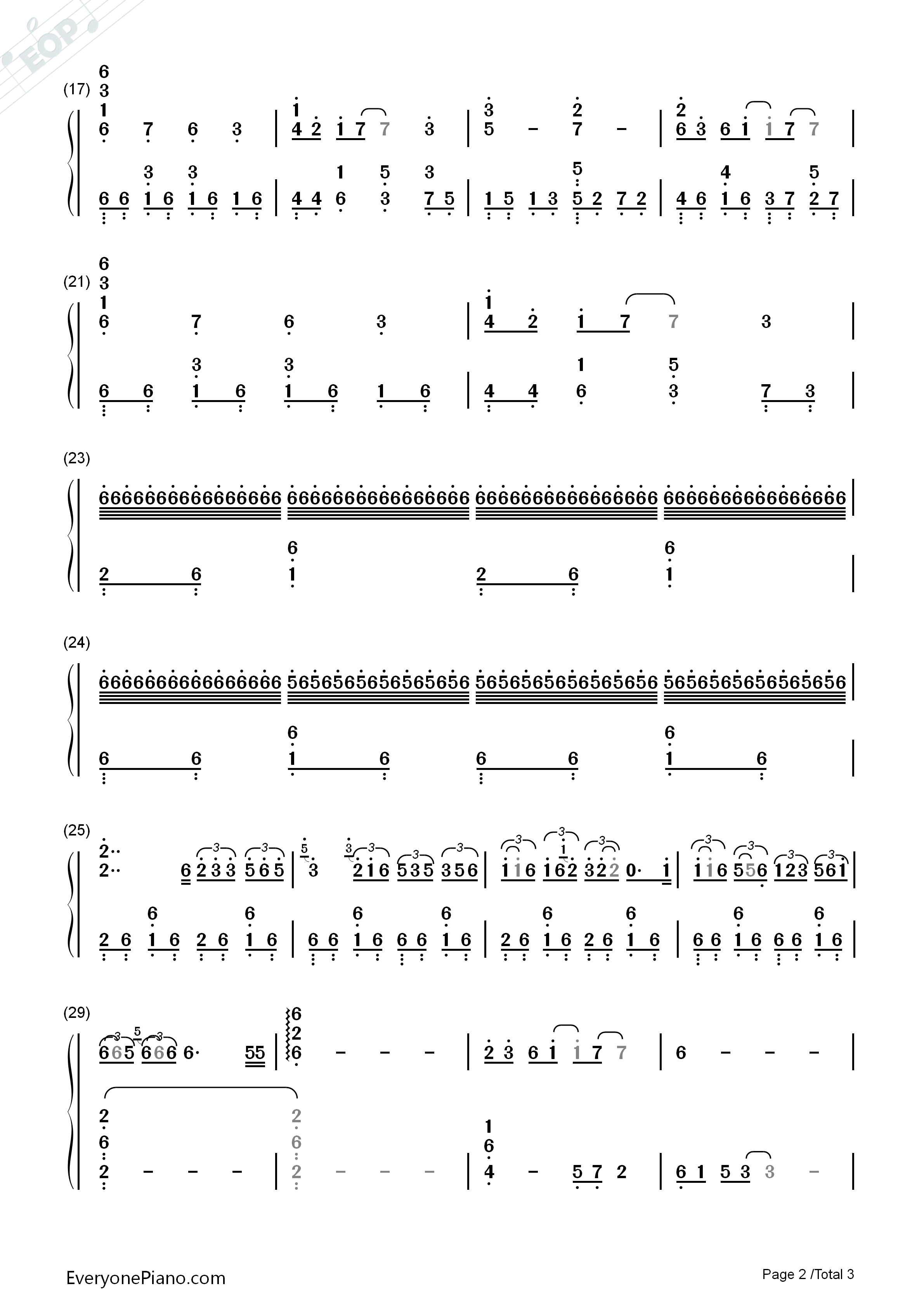 哀と悲钢琴简谱_高梨康治演唱