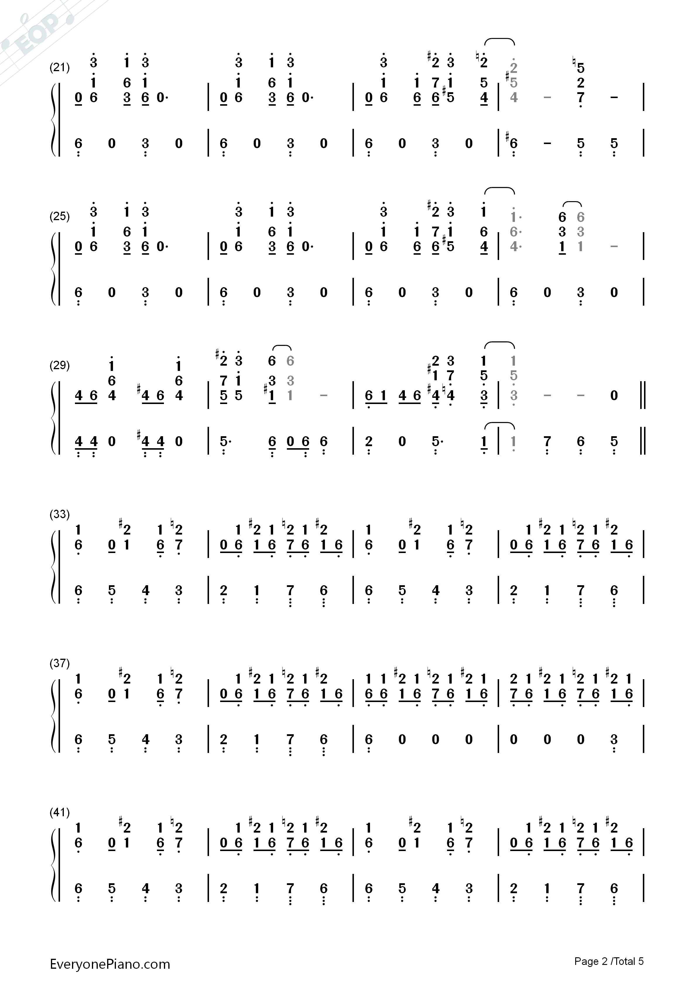 Cantina_Band钢琴简谱_John_Williams演唱