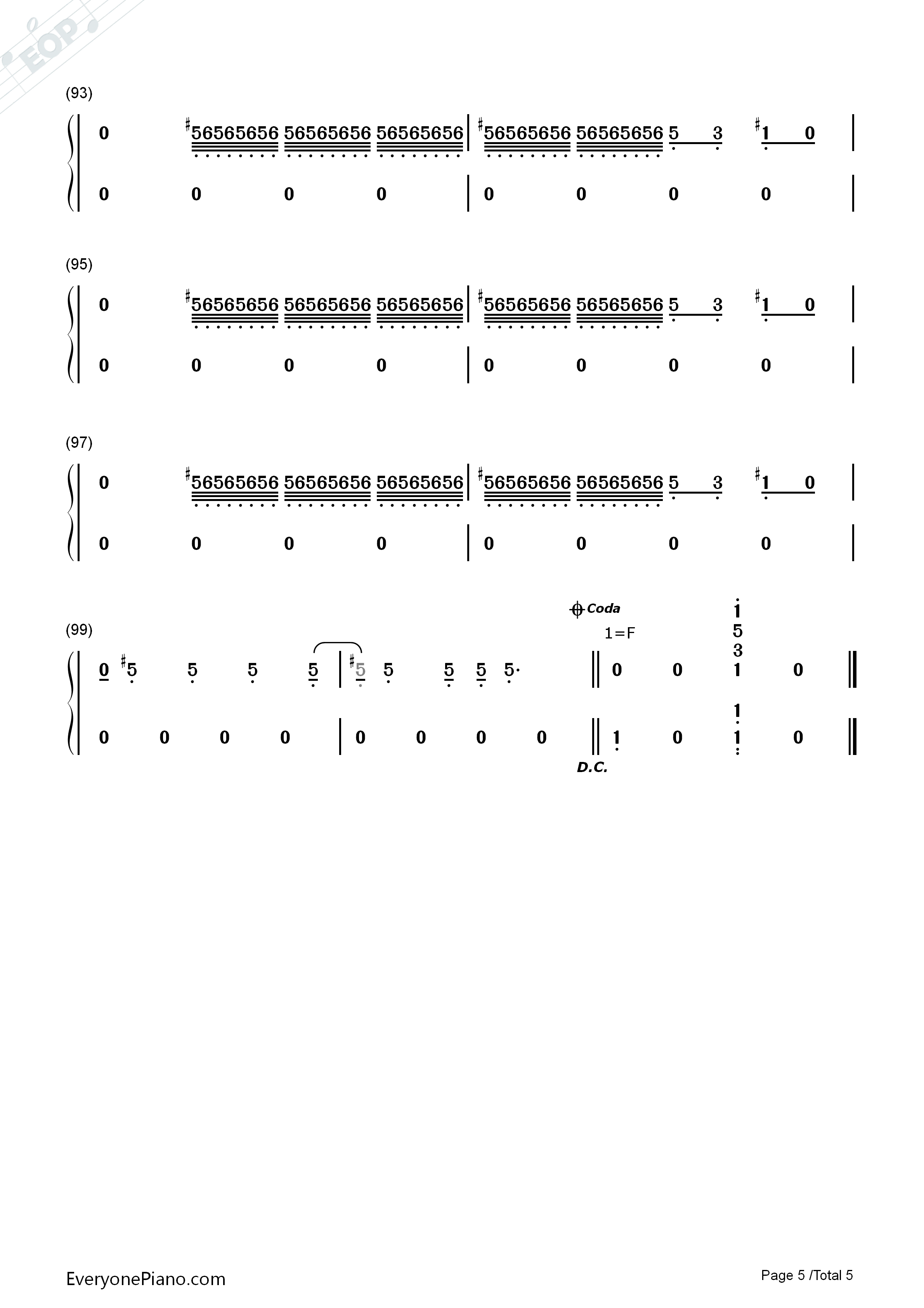 Cantina_Band钢琴简谱_John_Williams演唱