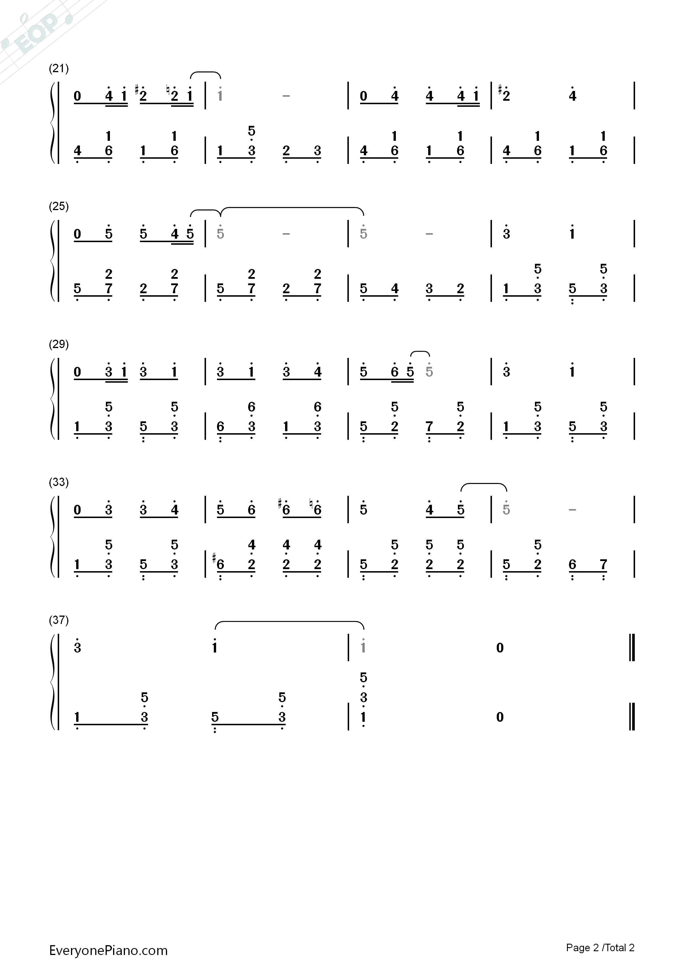 大耳朵图图钢琴简谱_郑方演唱