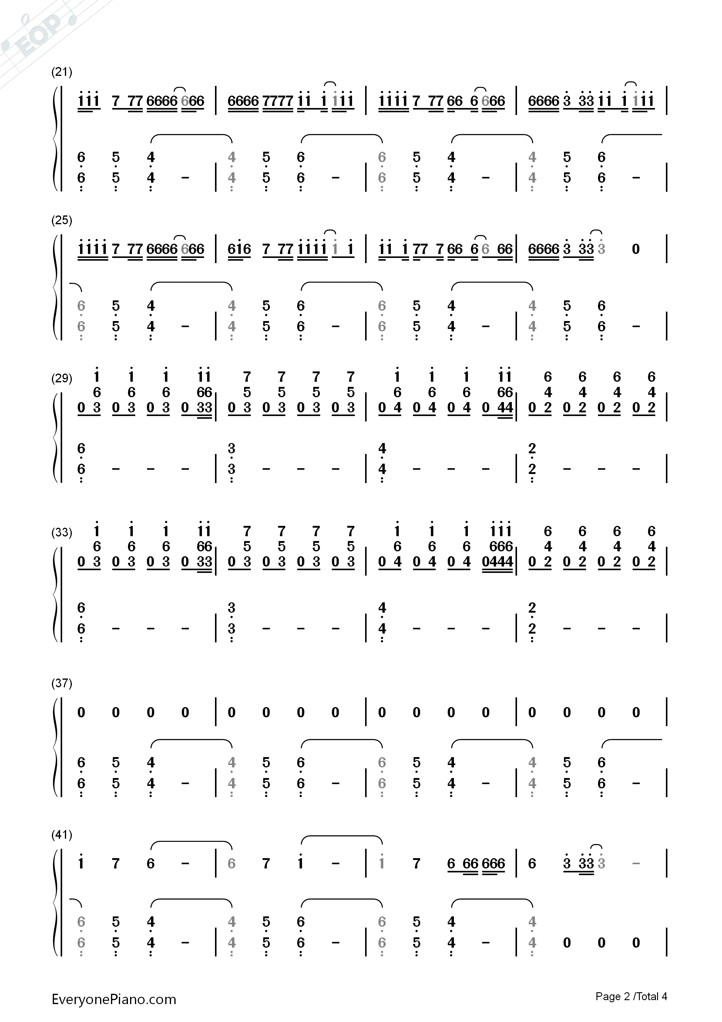 Ignite钢琴简谱_Alan_Walker演唱