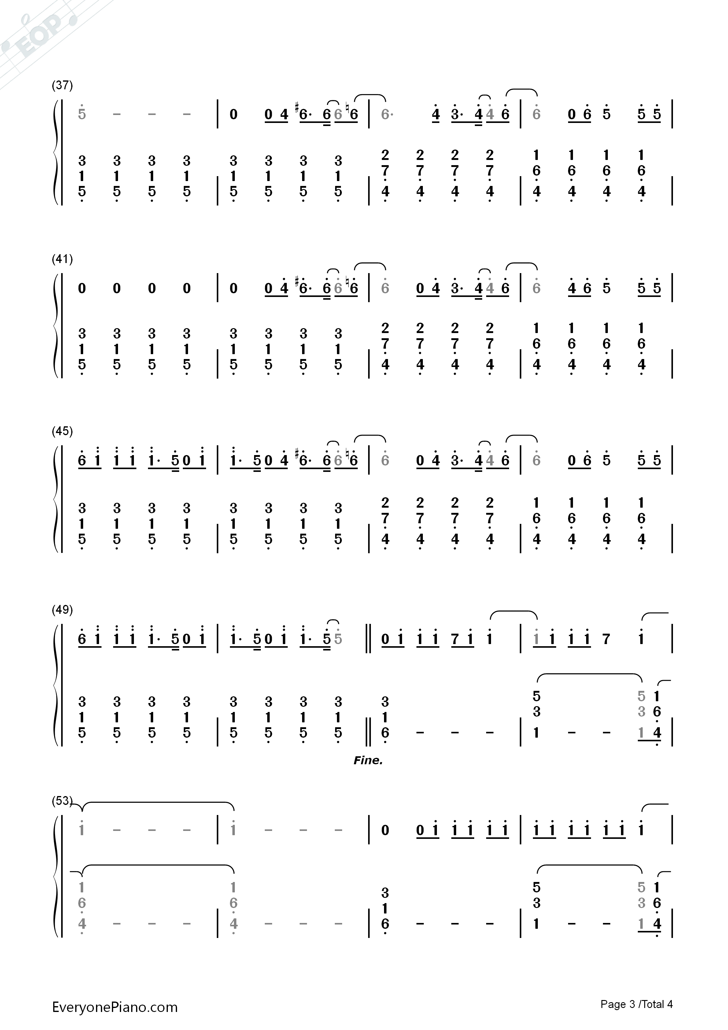 Green_Light钢琴简谱_Lorde演唱