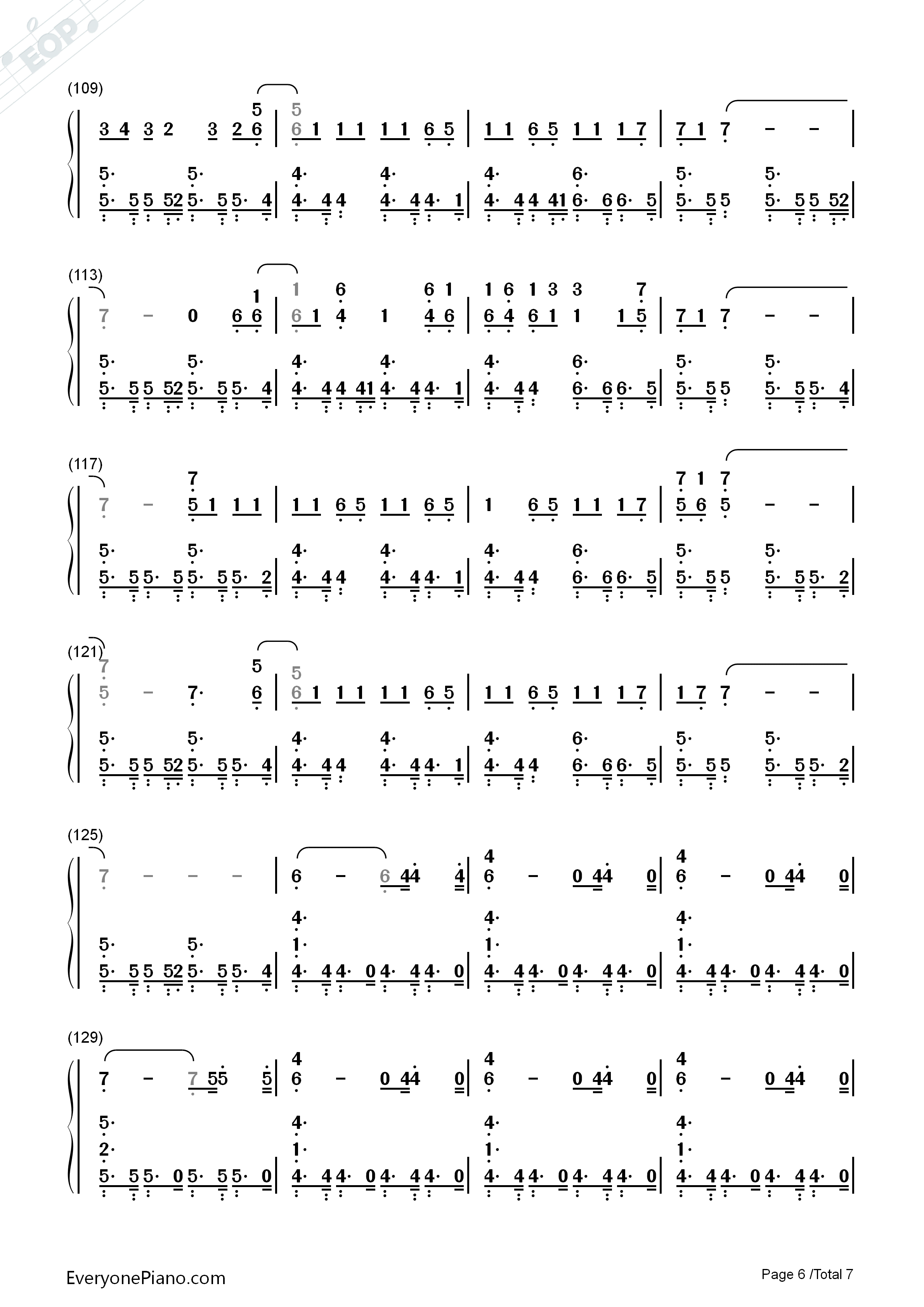 Somebody_Else钢琴简谱_The_1975演唱