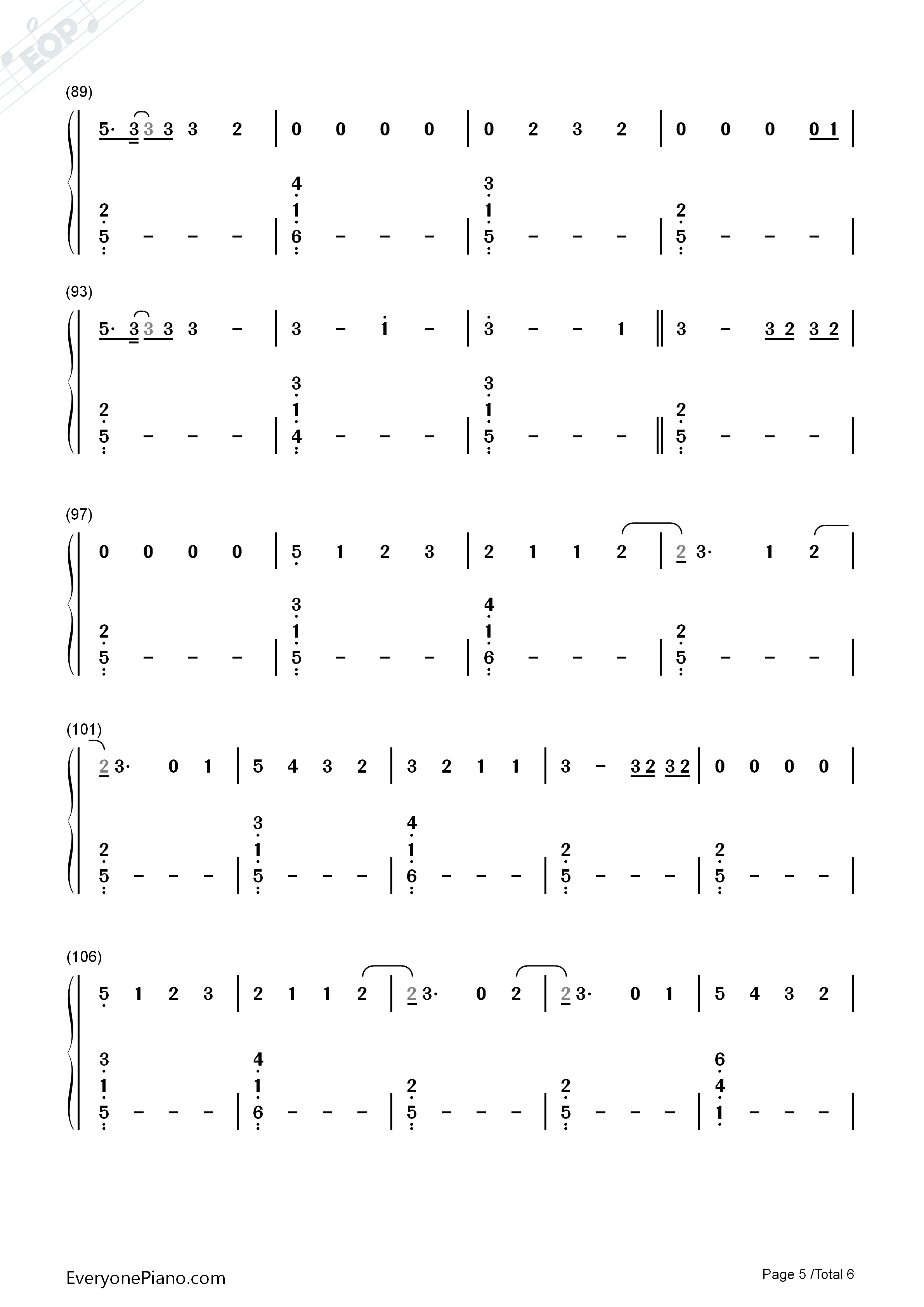 Say_Something_Loving钢琴简谱_The_XX演唱