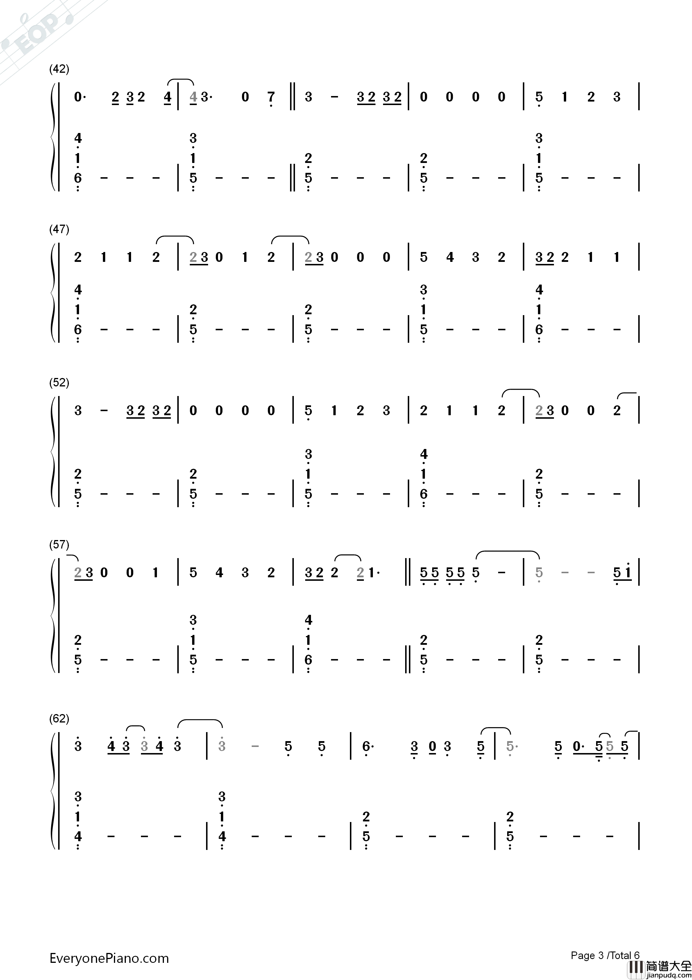 Say_Something_Loving钢琴简谱_The_XX演唱