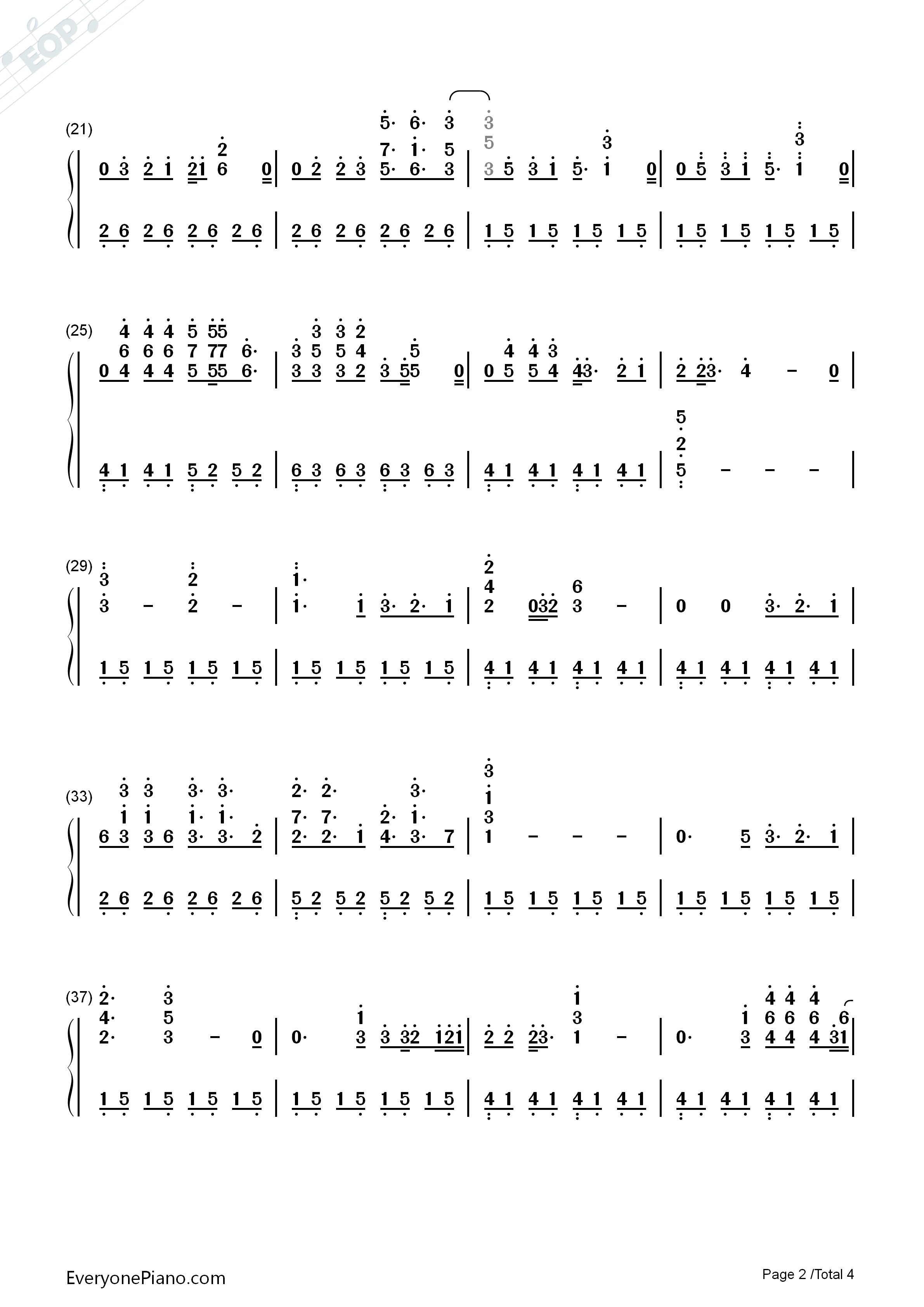 Missing_You钢琴简谱_All_Time_Low演唱