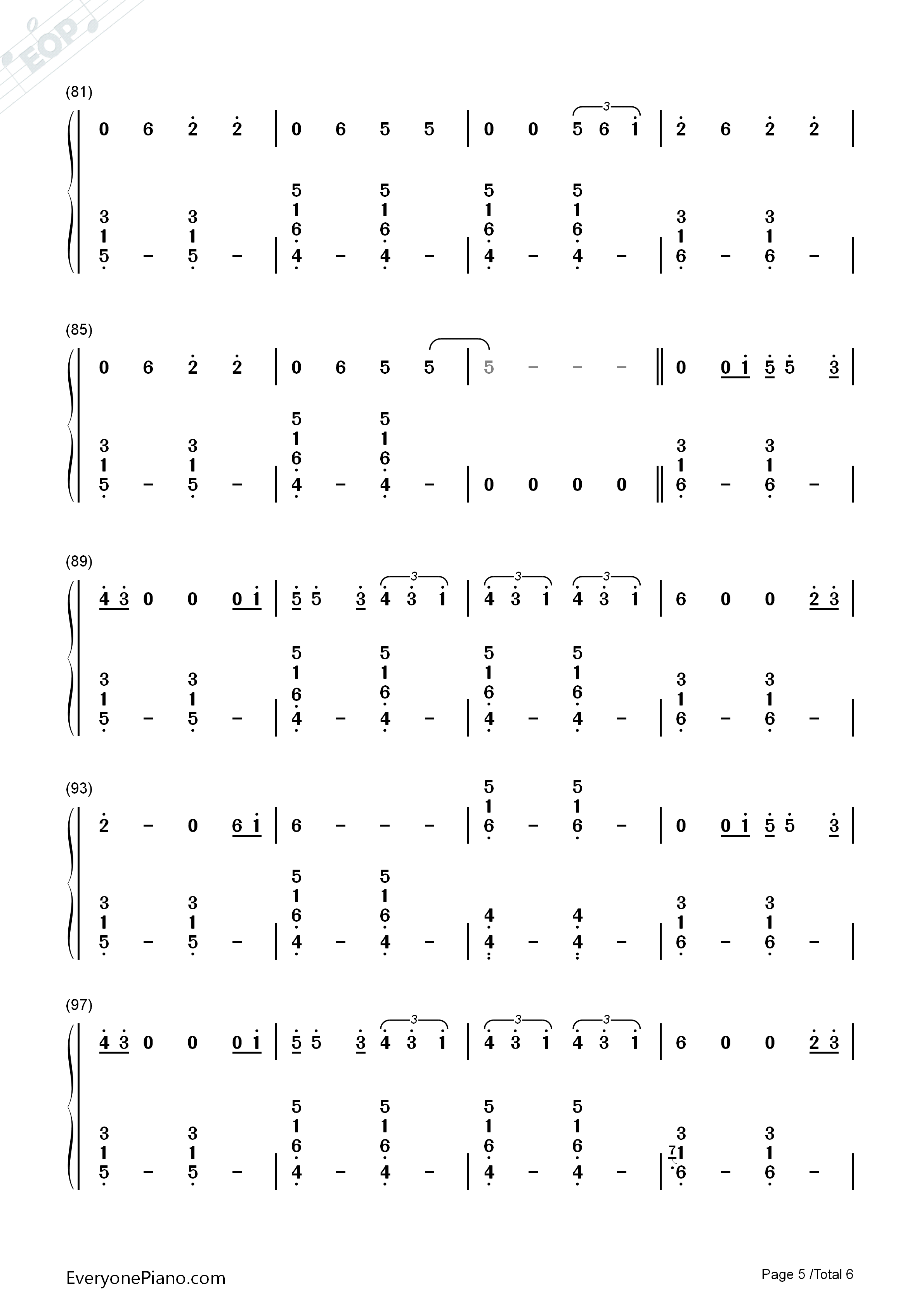 Grand_Piano钢琴简谱_Nicki_Minaj演唱