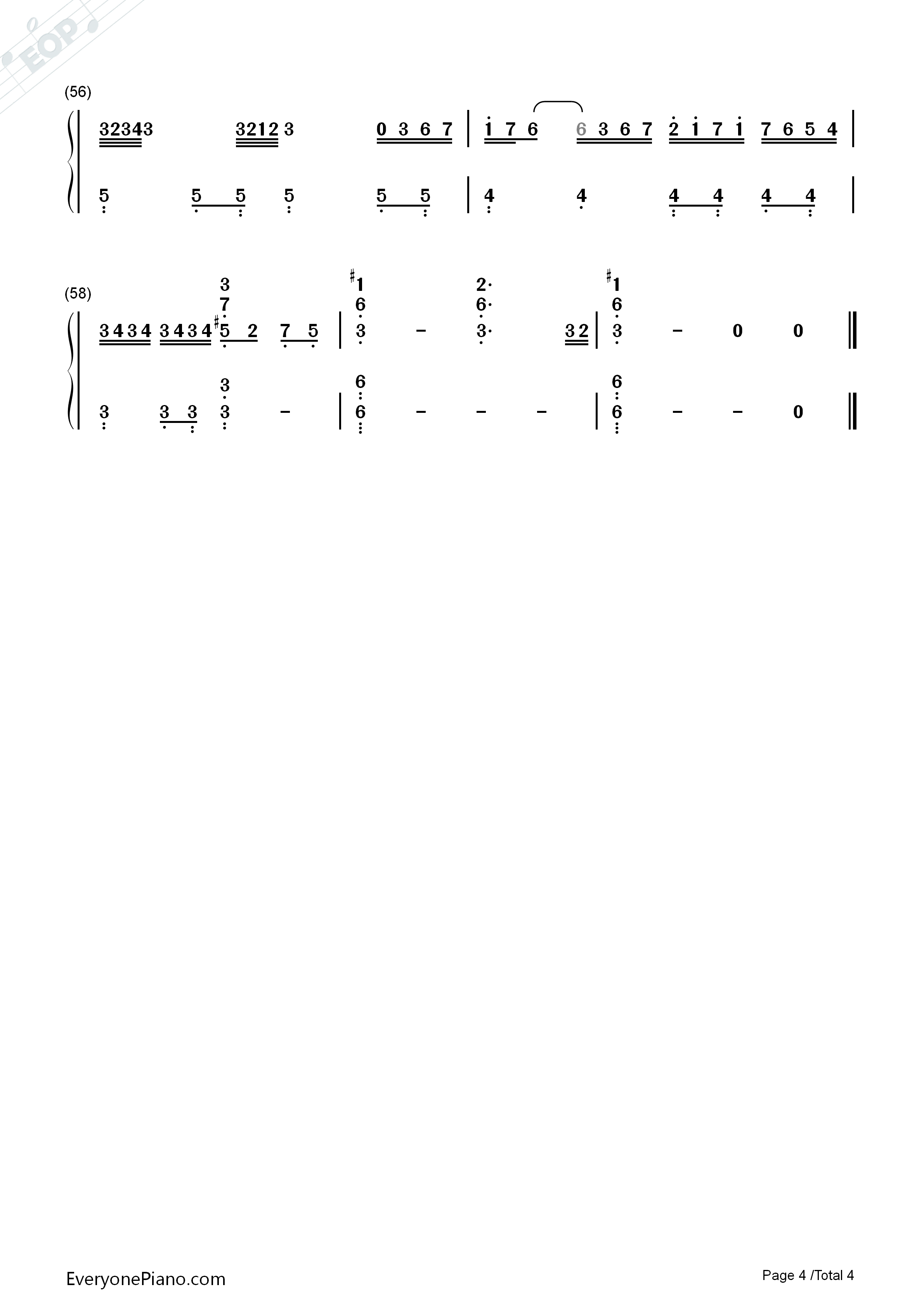 忘记你我做不到钢琴简谱_张学友演唱