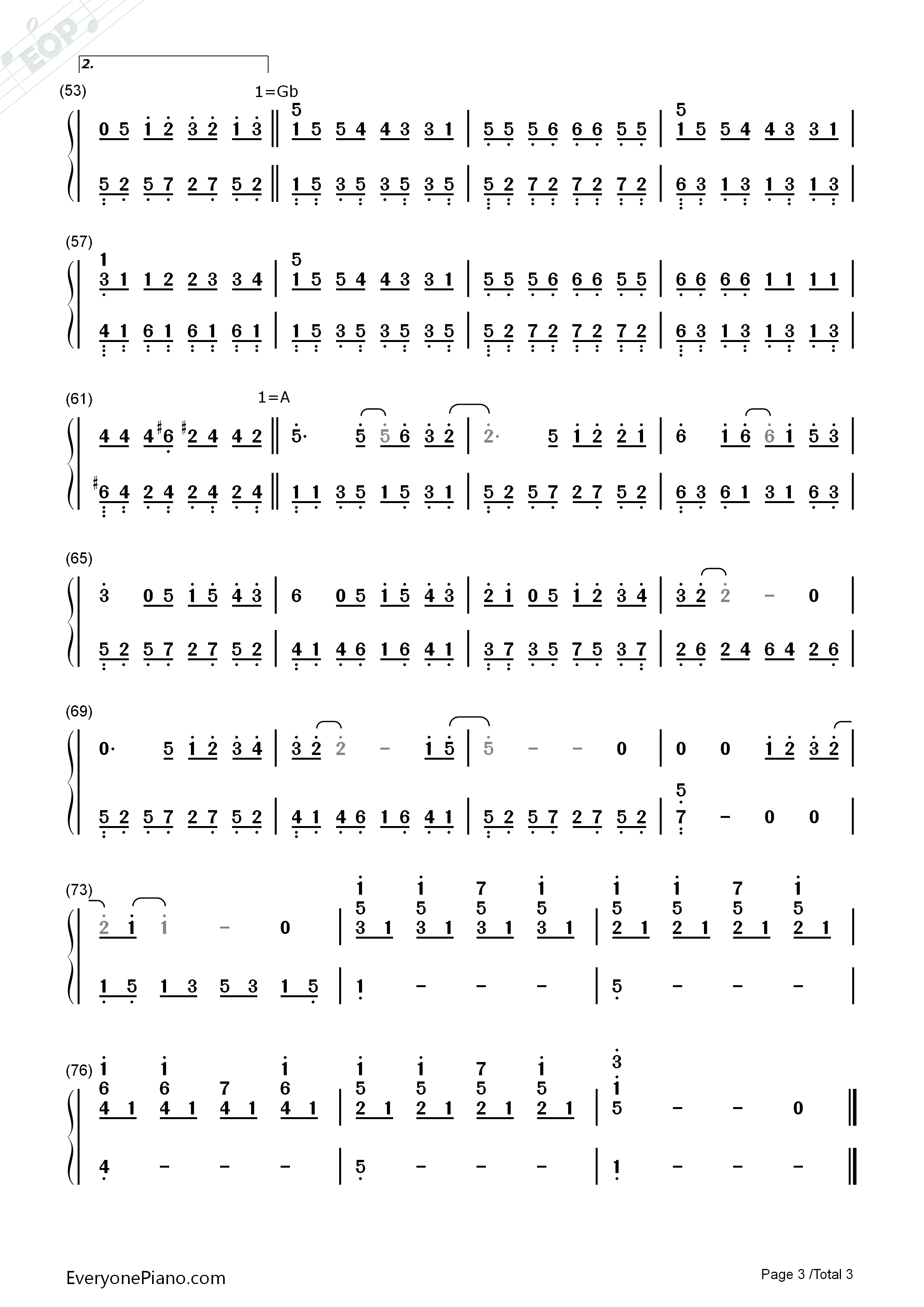 天后钢琴简谱_陈势安演唱