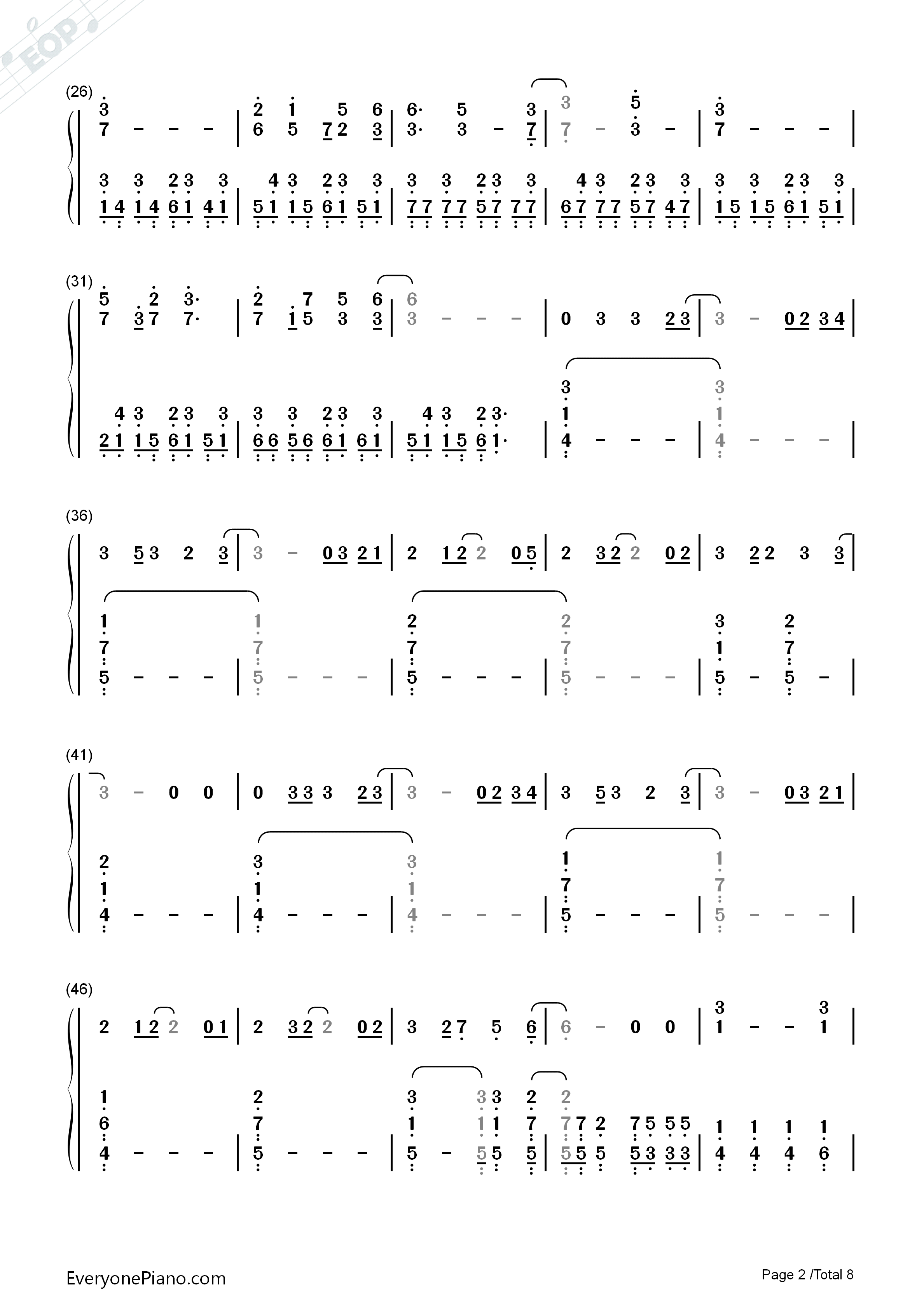 Episode.0钢琴简谱_mathru@kanimiso_P演唱