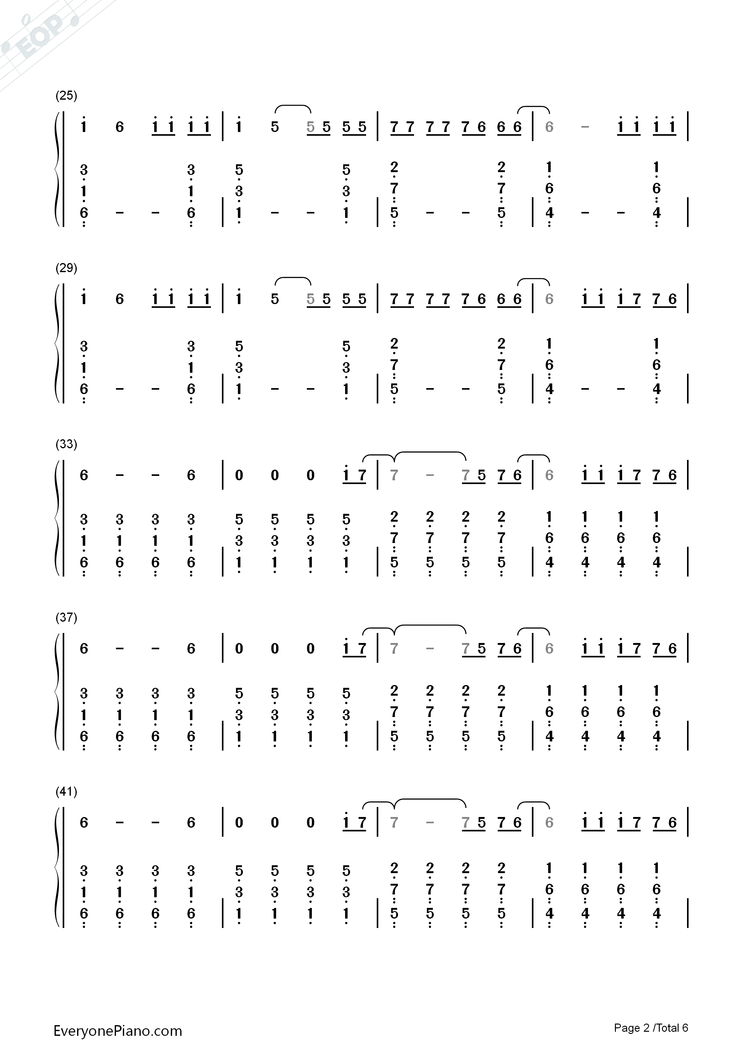 Tonight_(I'm_Lovin'_You)钢琴简谱_Enrique_Iglesias演唱