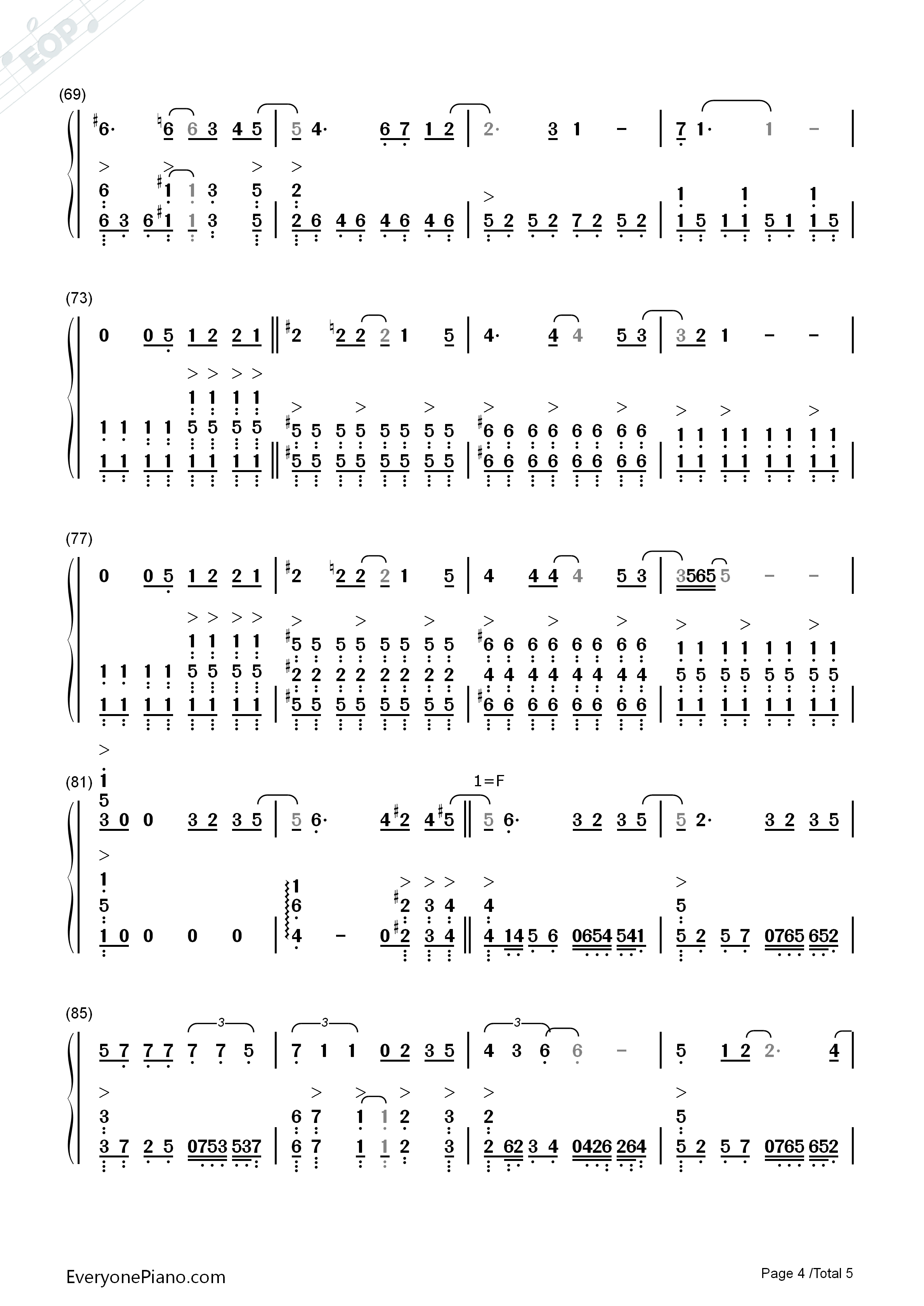 忘记拥抱钢琴简谱_A_Lin演唱