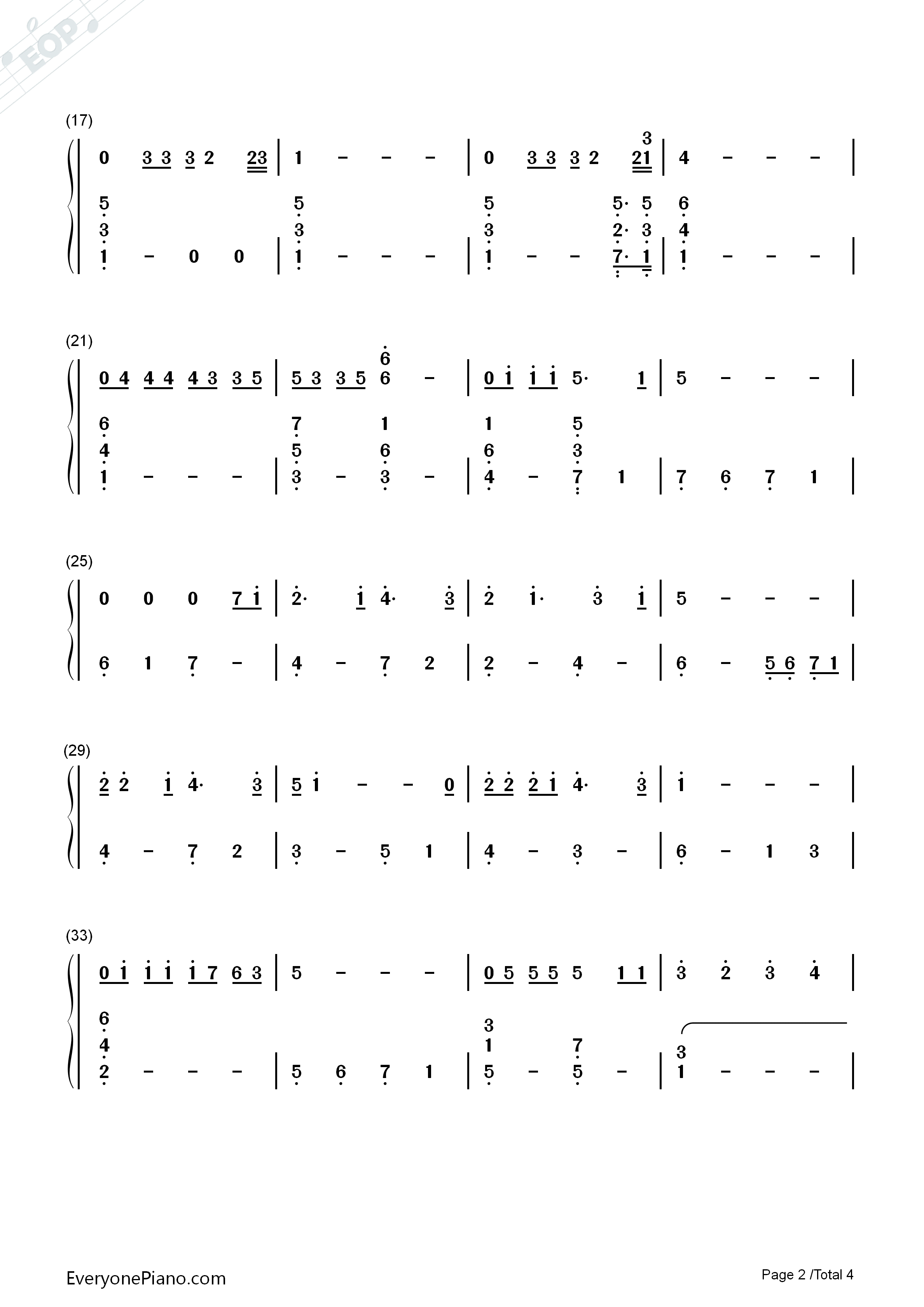 Evermore钢琴简谱_Alan_Menken演唱