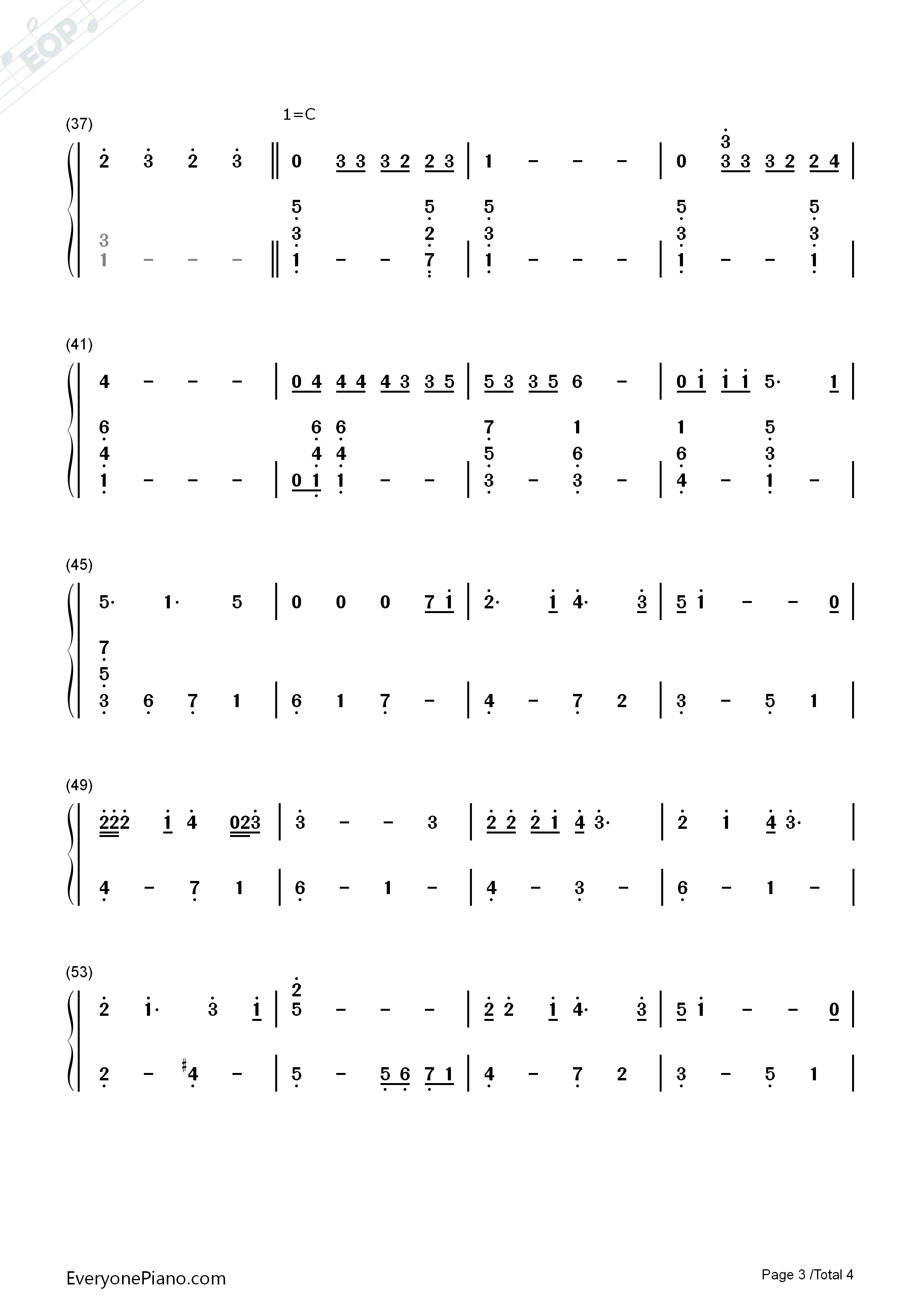 Evermore钢琴简谱_Alan_Menken演唱