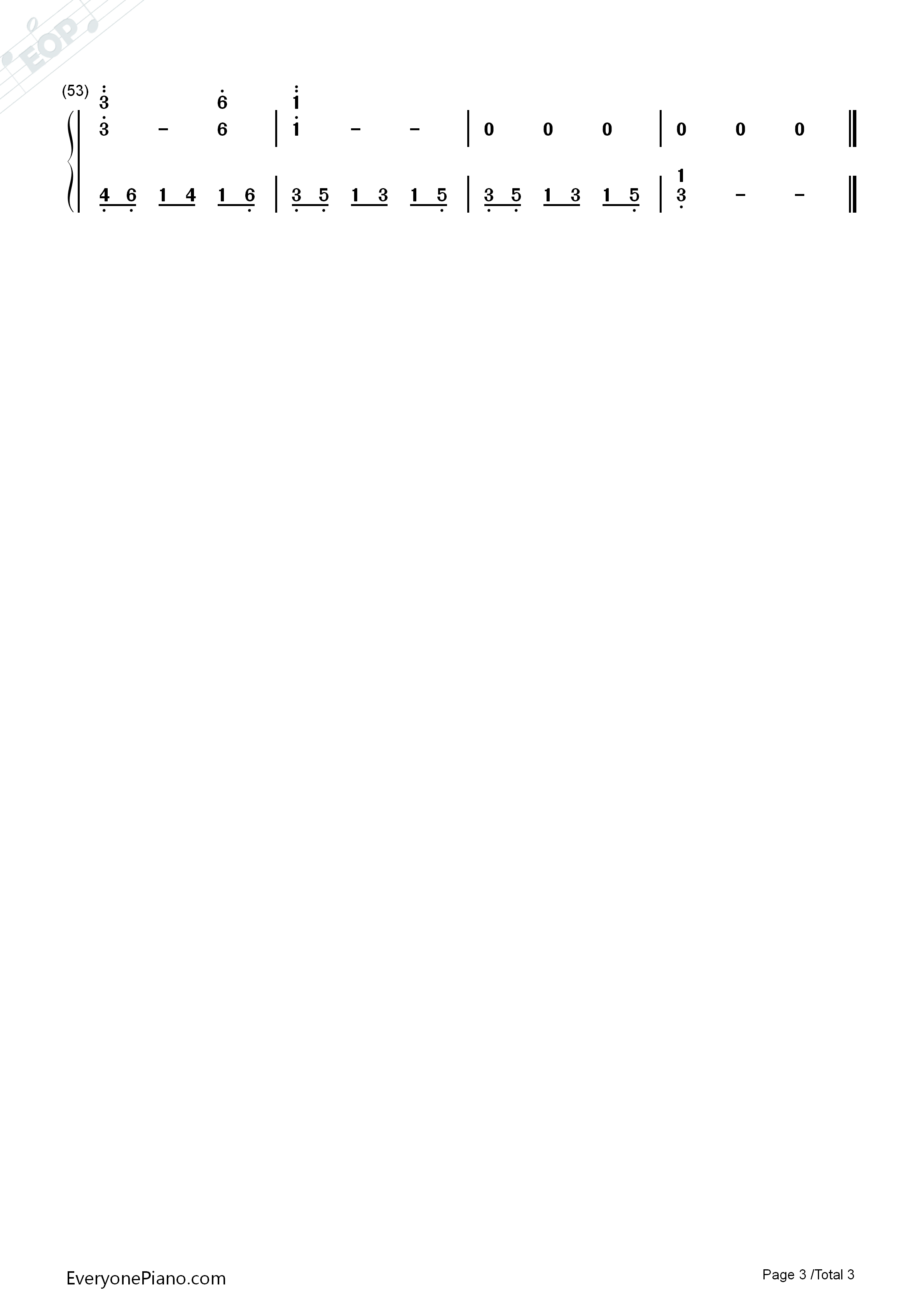 Where_There's_Love钢琴简谱_沈贤政演唱