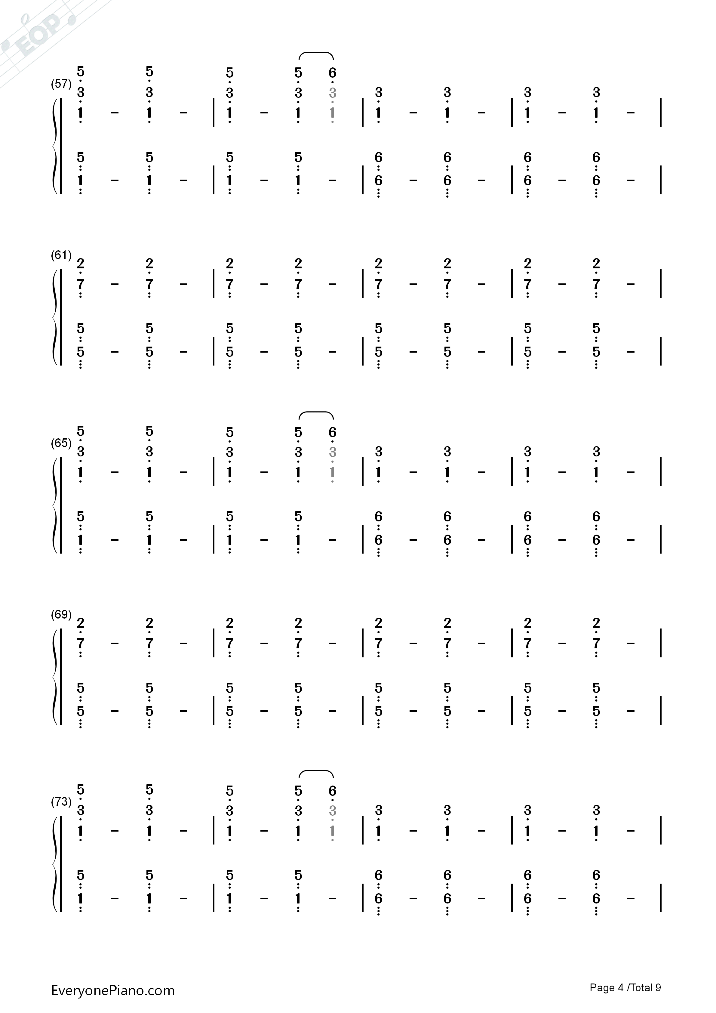 Sign_of_the_Times钢琴简谱_Harry_Styles演唱