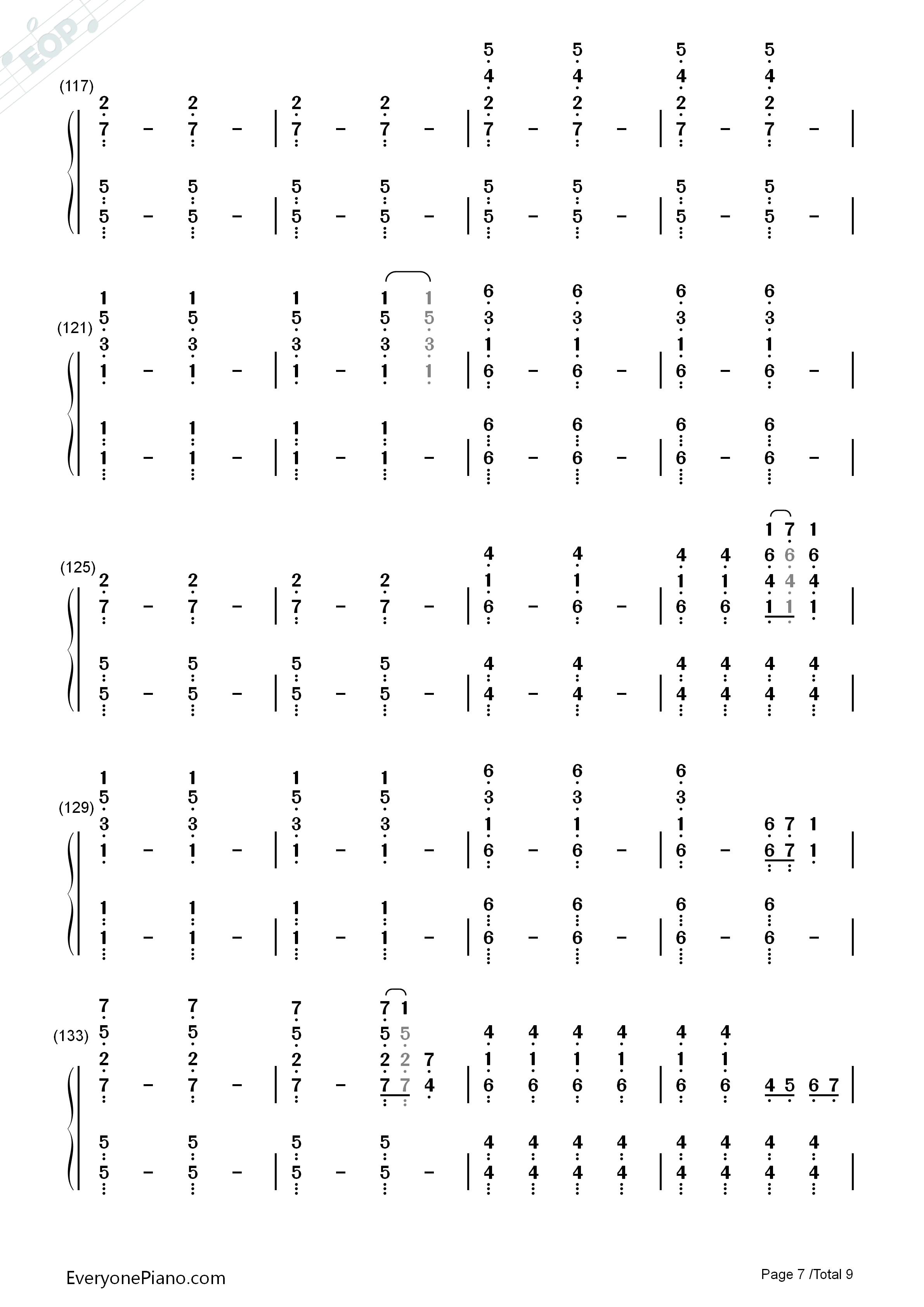 Sign_of_the_Times钢琴简谱_Harry_Styles演唱