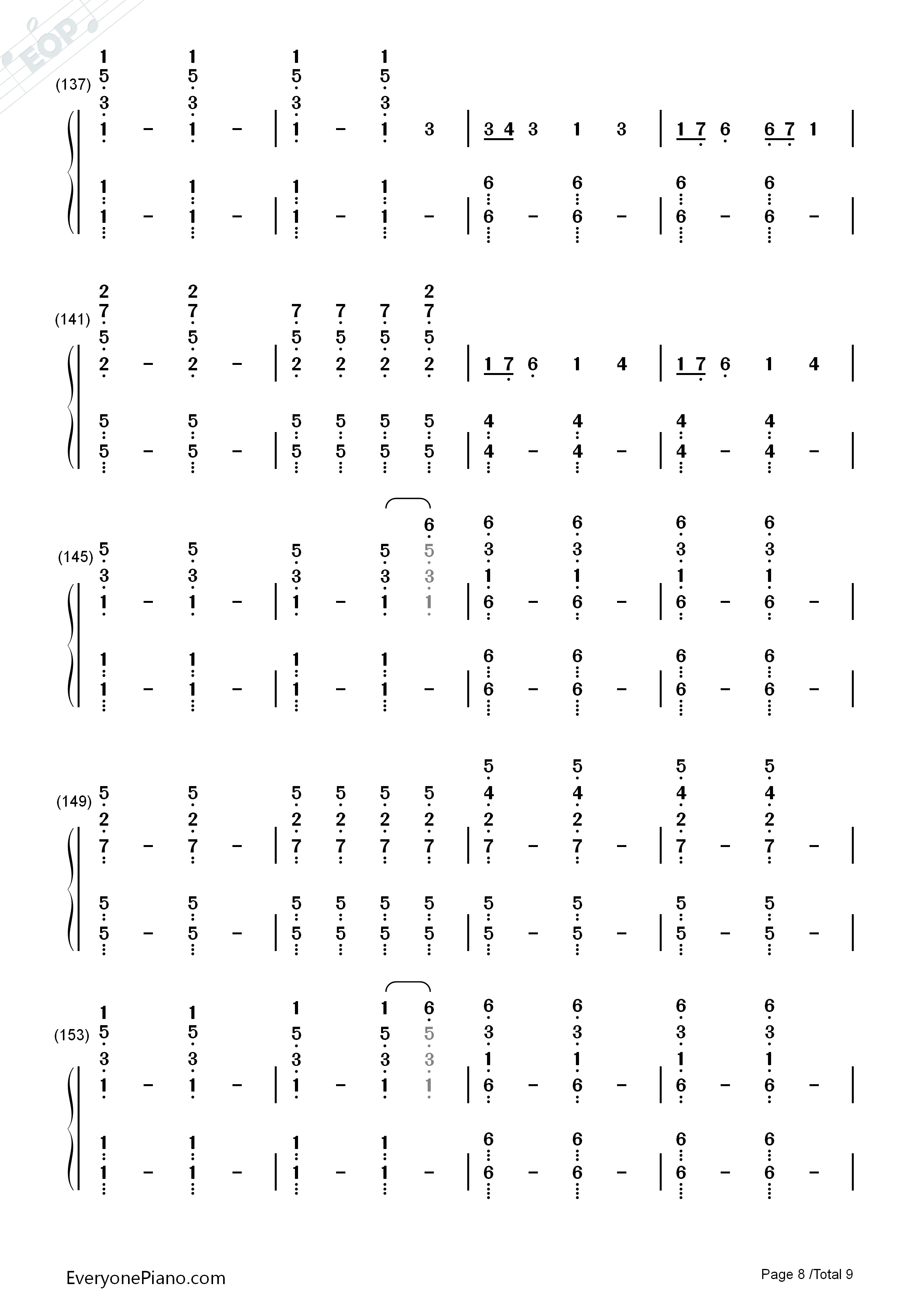 Sign_of_the_Times钢琴简谱_Harry_Styles演唱