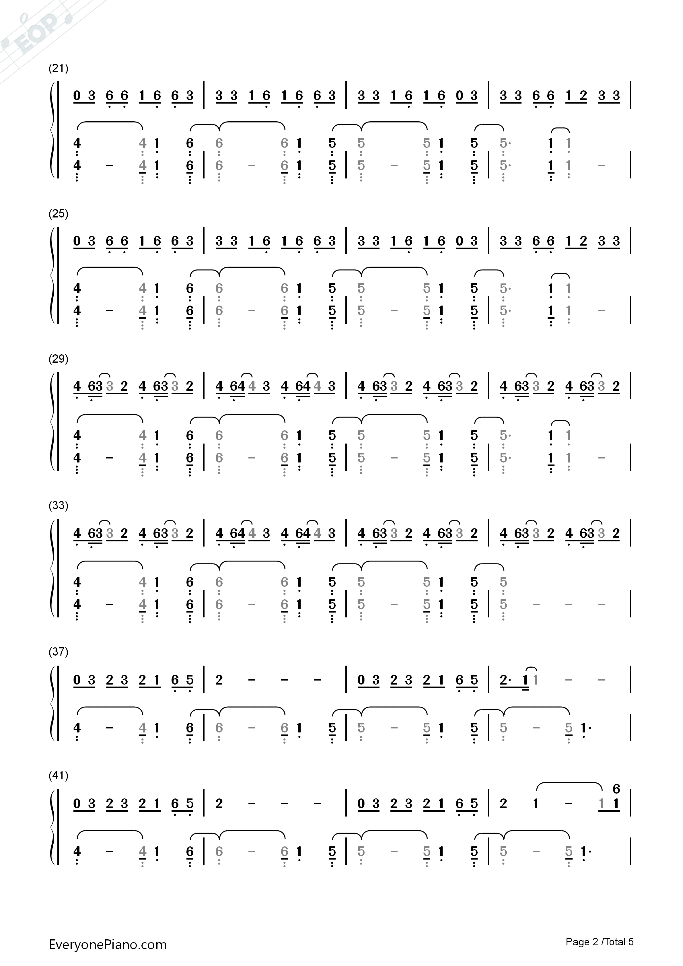 There's_Nothing_Holdin'_Me_Back钢琴简谱_Shawn_Mendes演唱