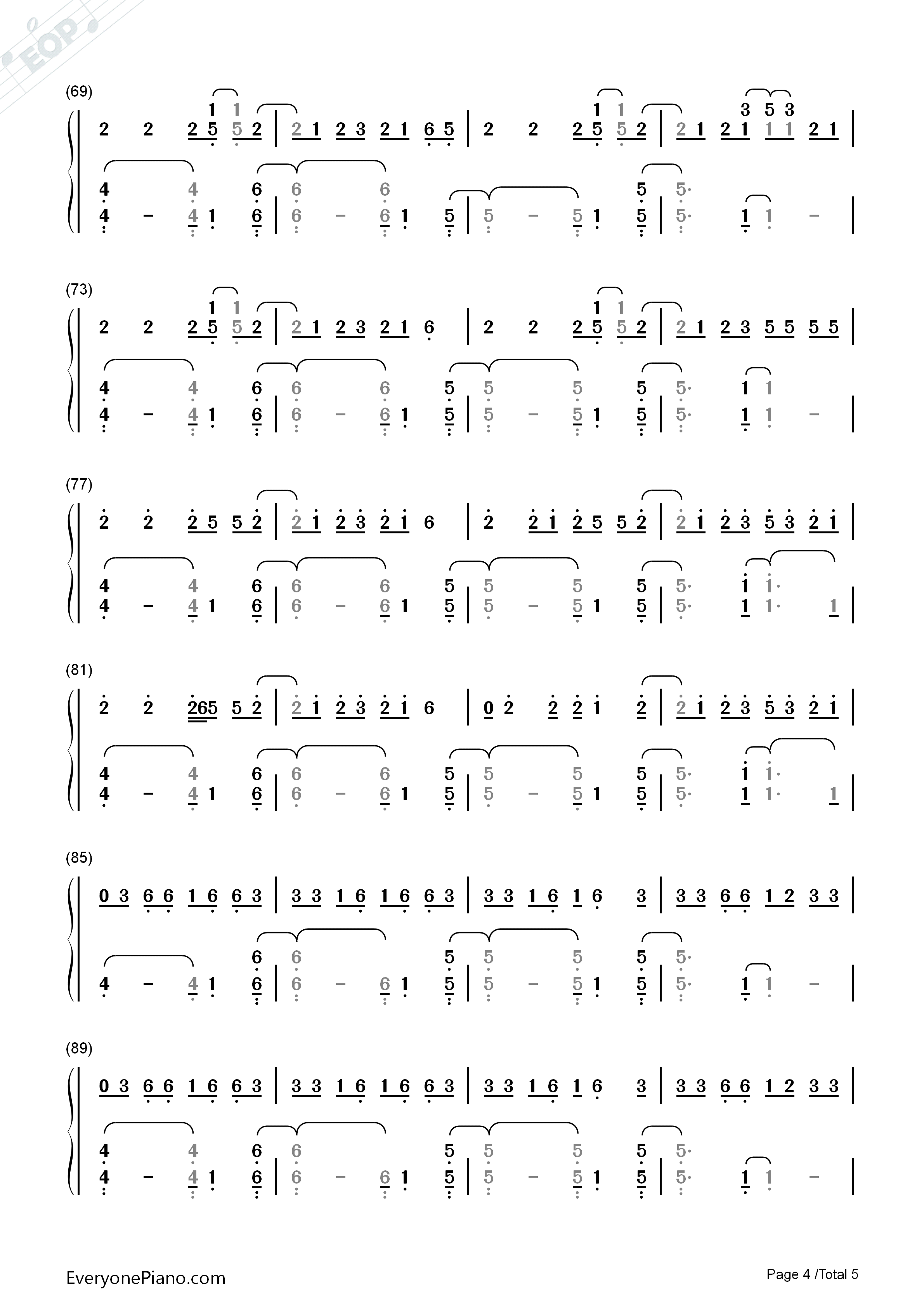 There's_Nothing_Holdin'_Me_Back钢琴简谱_Shawn_Mendes演唱