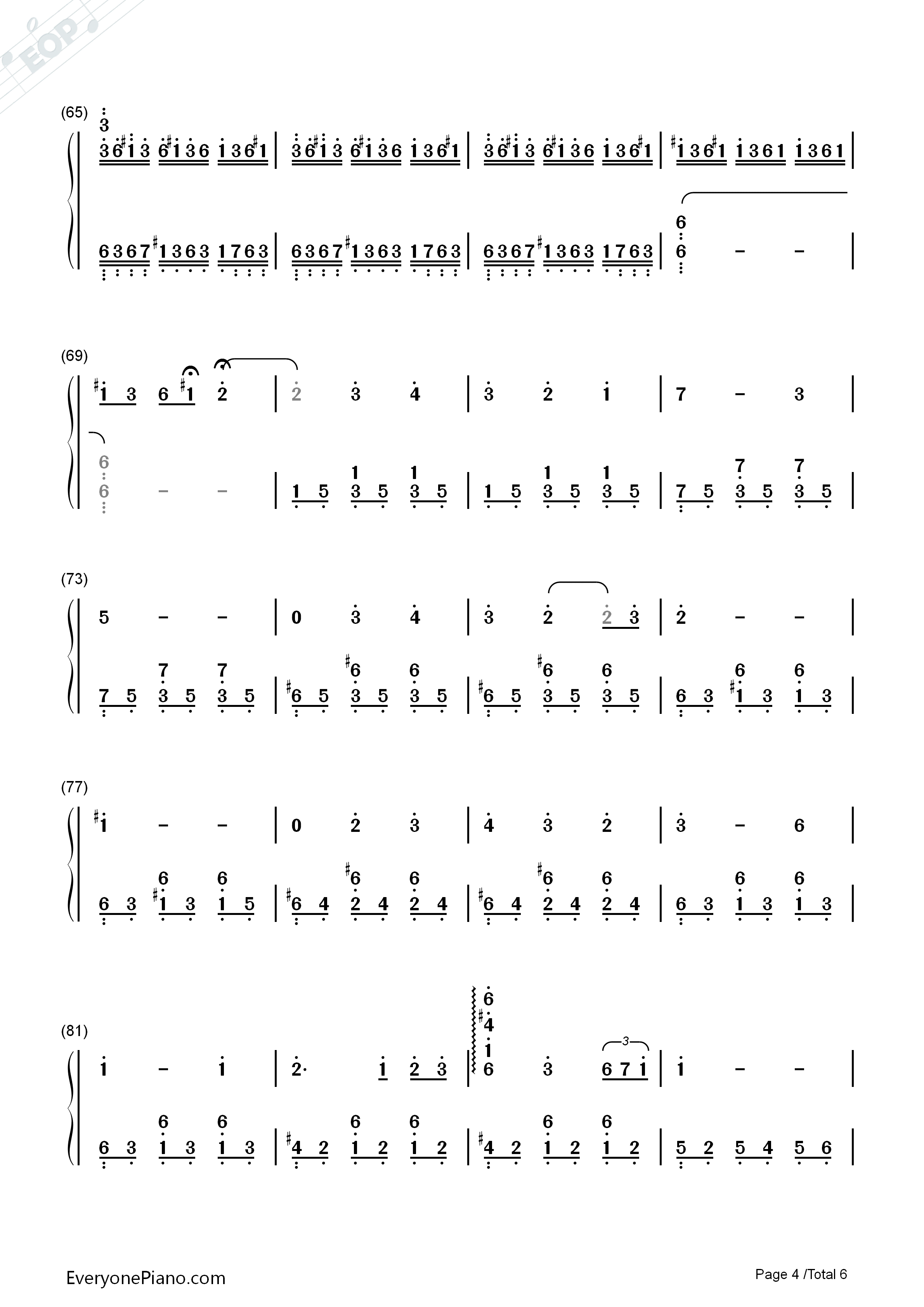 水之韵钢琴简谱_鲜远演唱