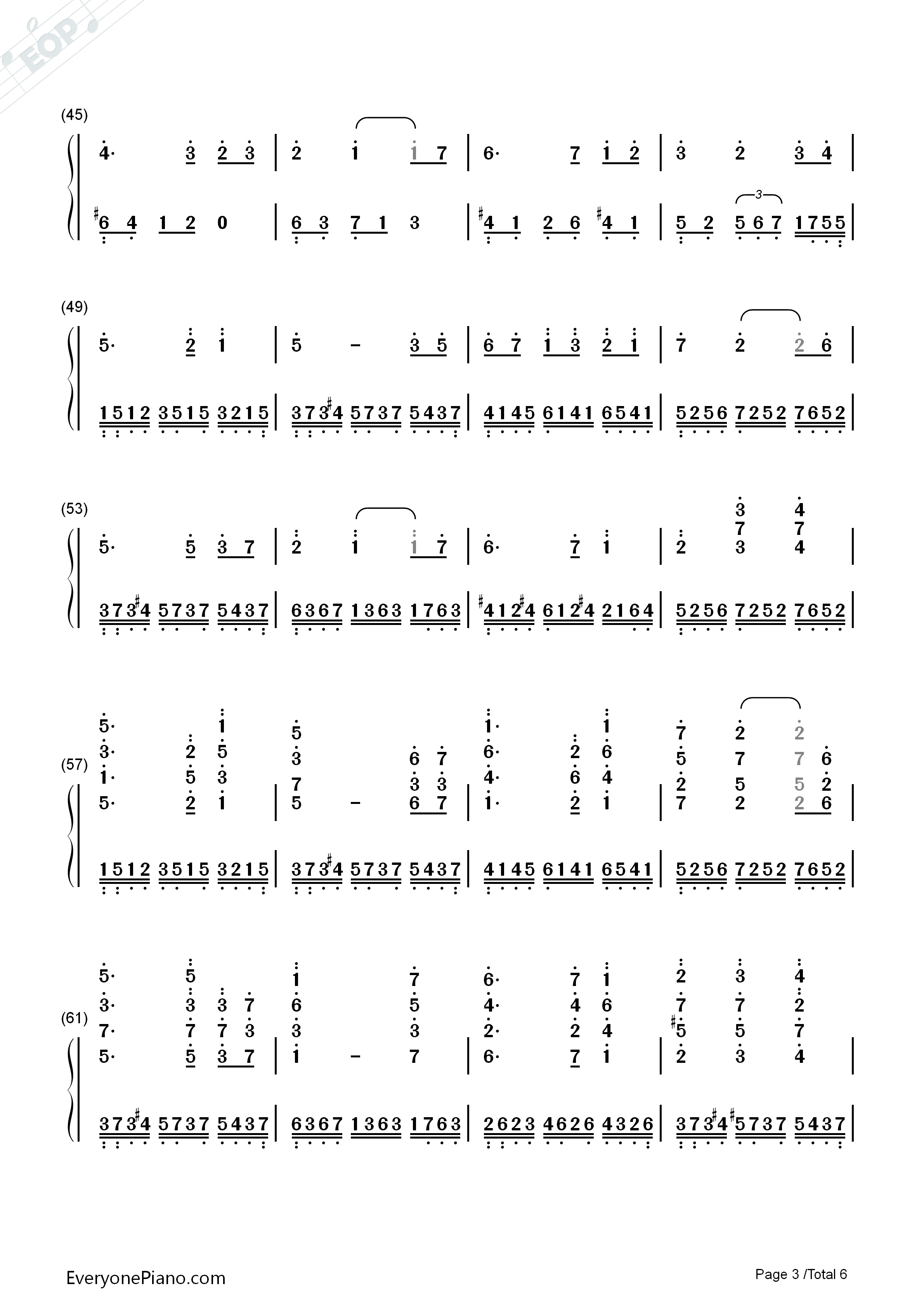 水之韵钢琴简谱_鲜远演唱