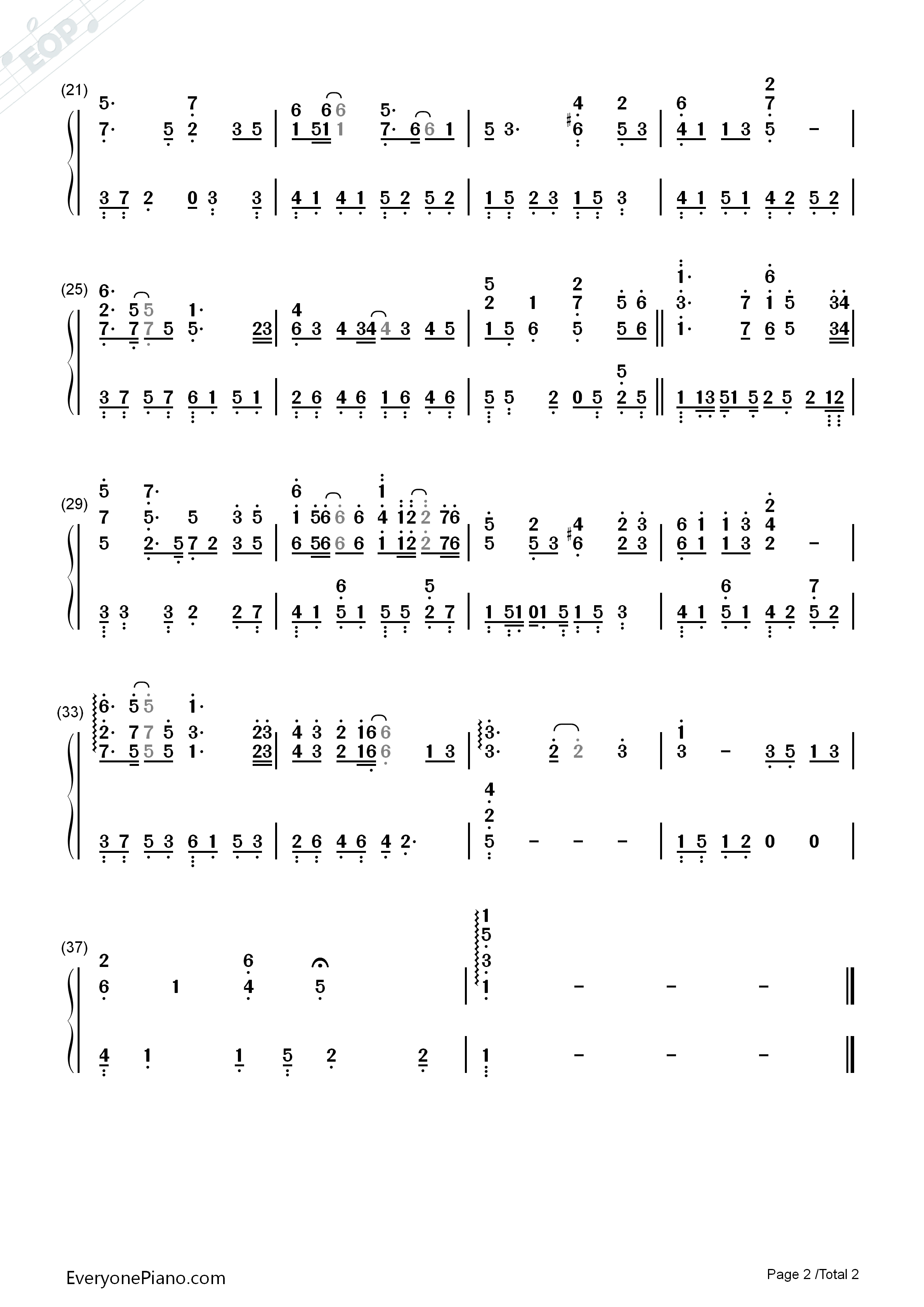 以人民的名义钢琴简谱_韩磊__江映蓉演唱