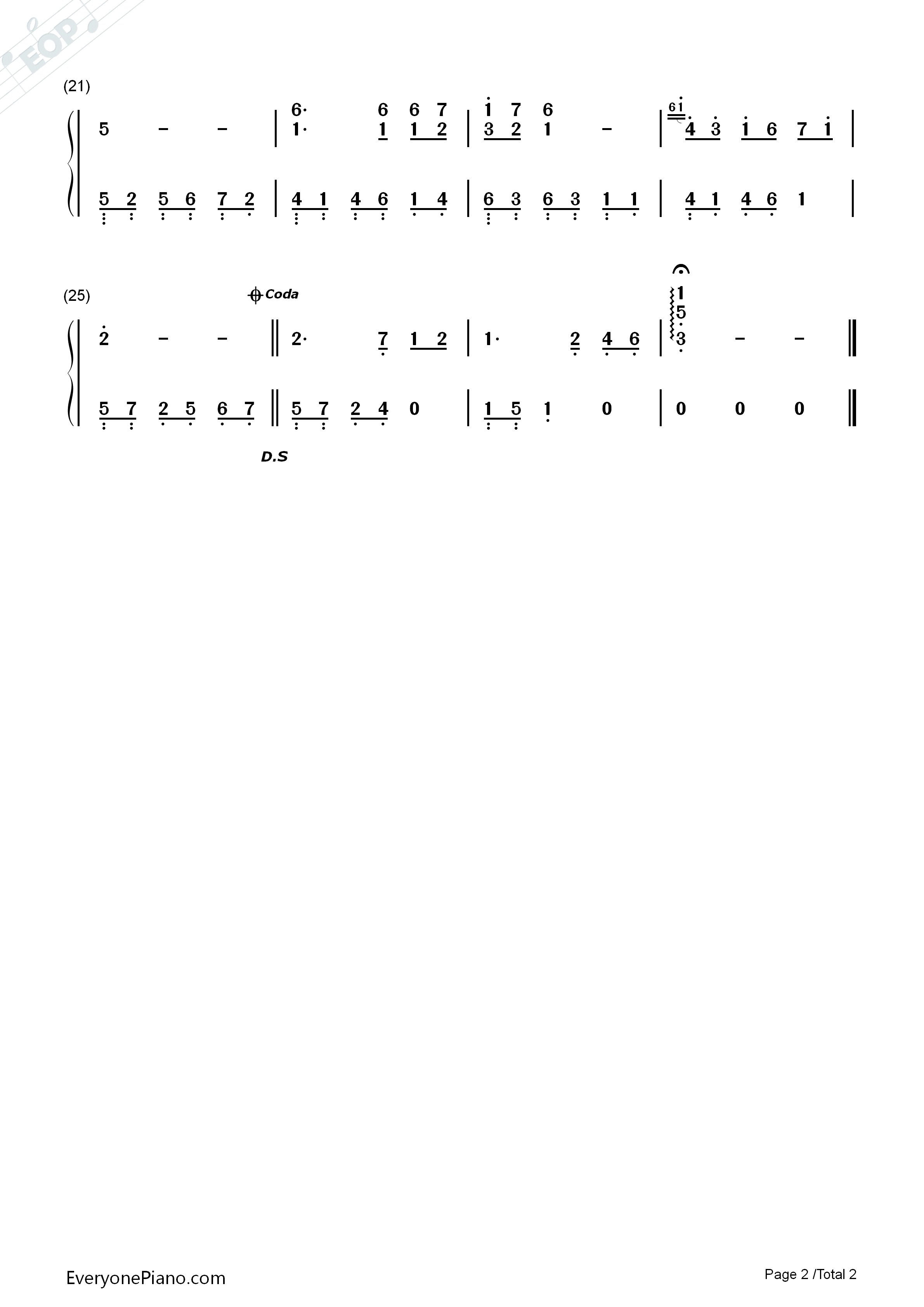 初雪简易版钢琴简谱_班得瑞__Bandari演唱