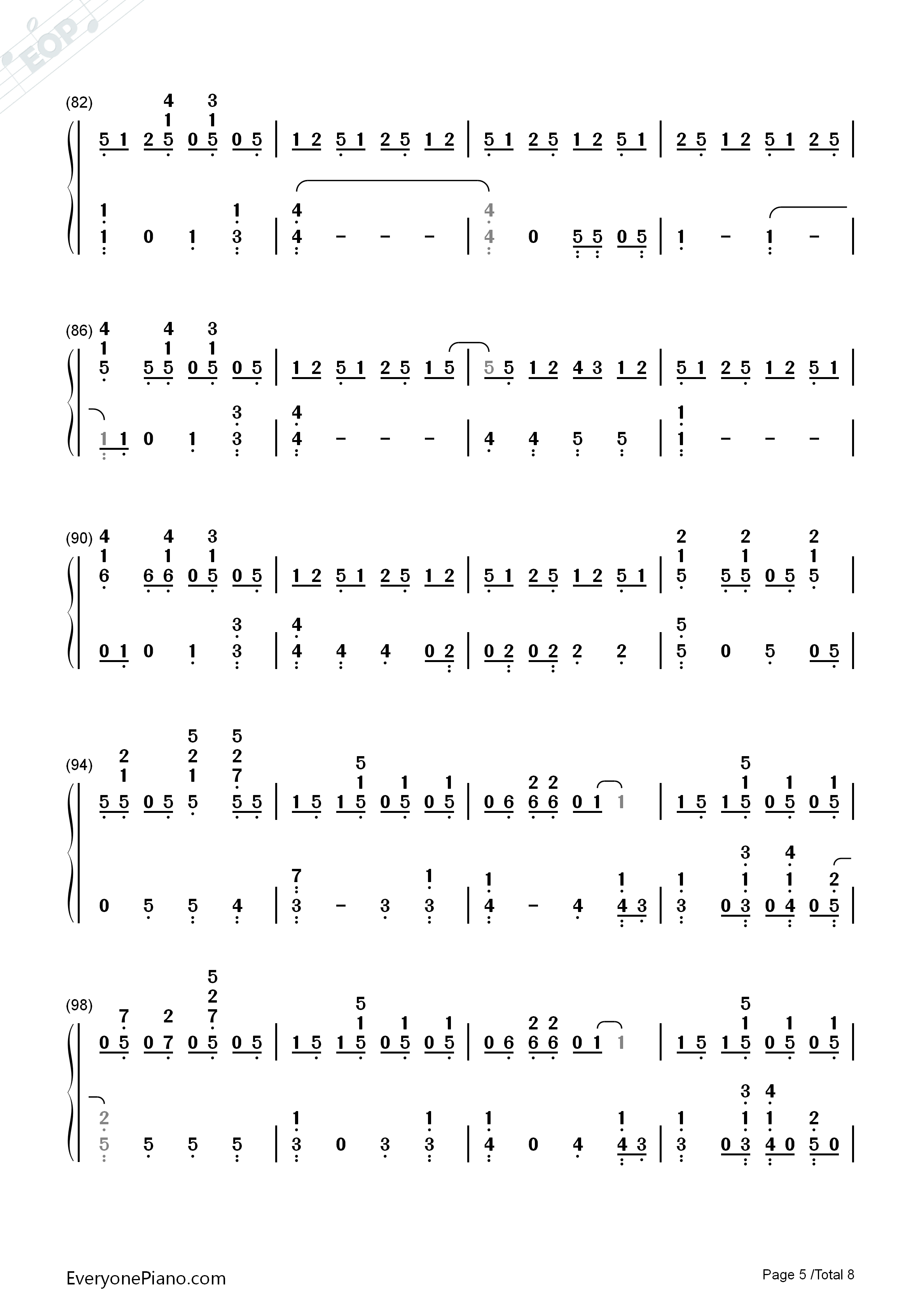 All_of_Me_完整版钢琴简谱_Jon_Schmidt演唱