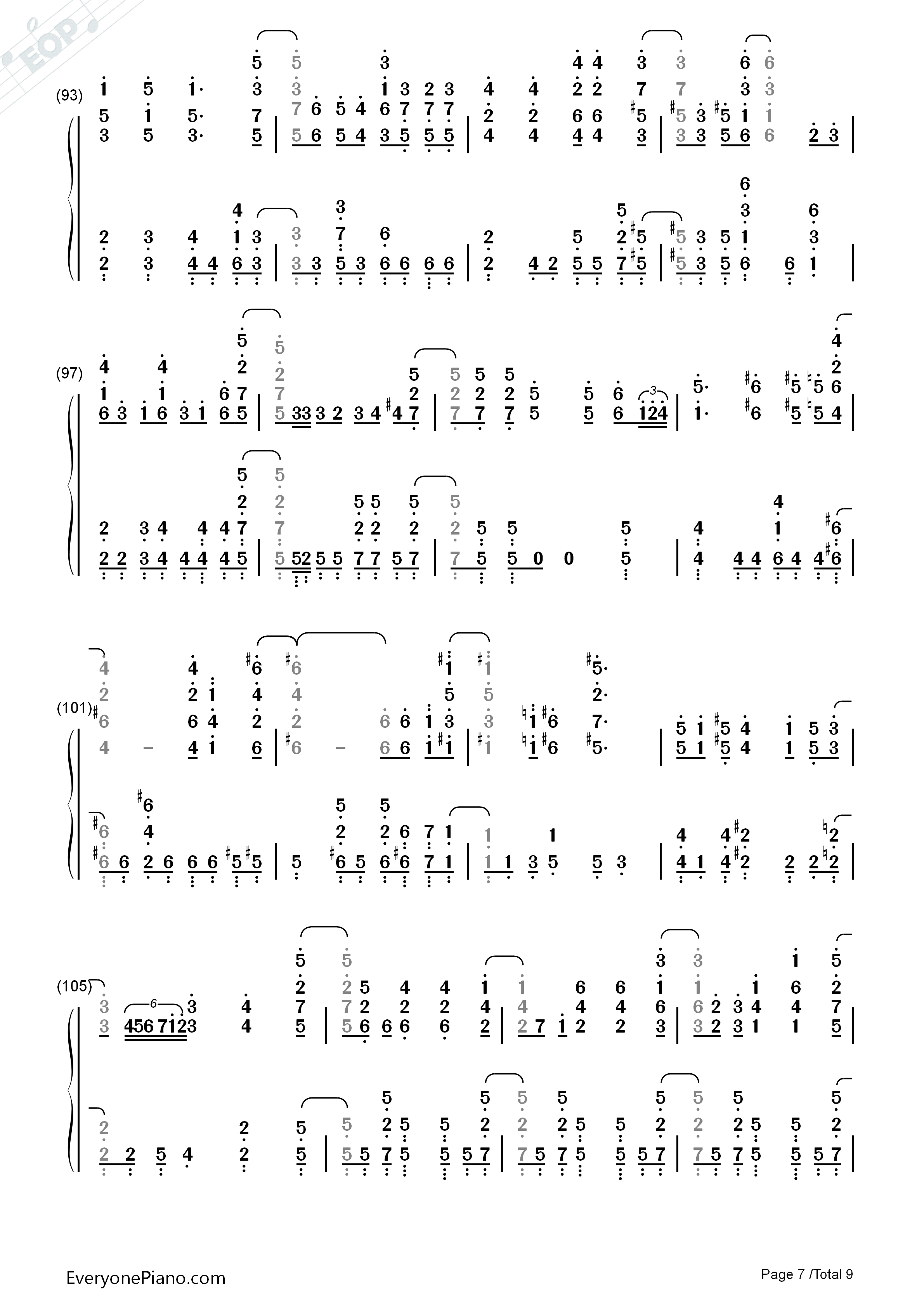 Daydream_Cafe钢琴简谱_Petit_Rabbit's演唱