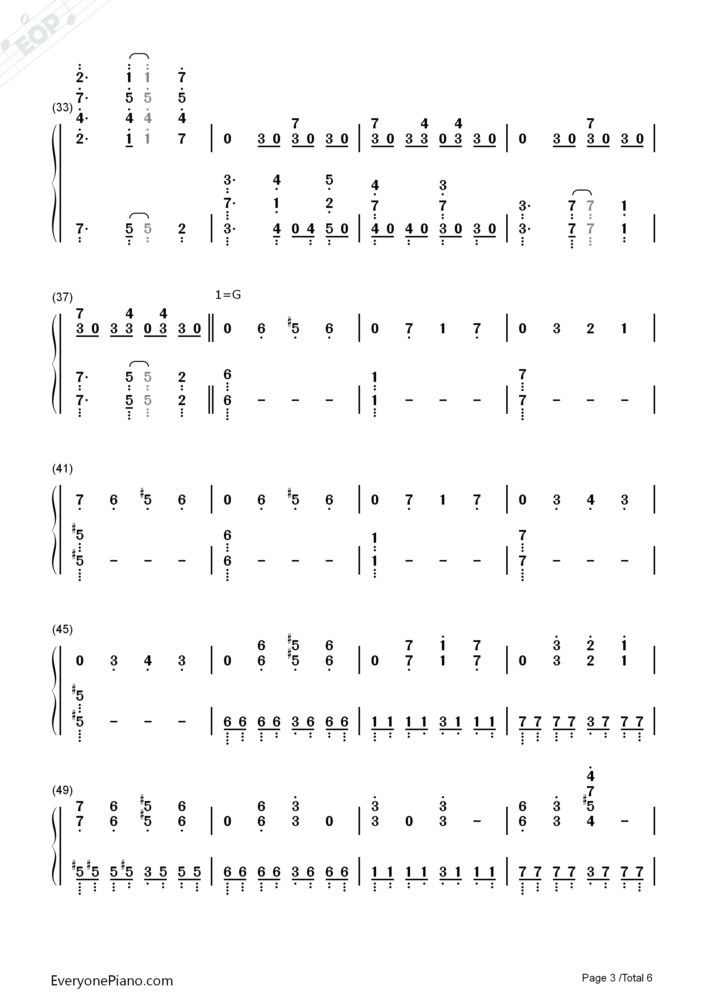 Jingo_Jungle钢琴简谱_MYTH_&_ROID演唱